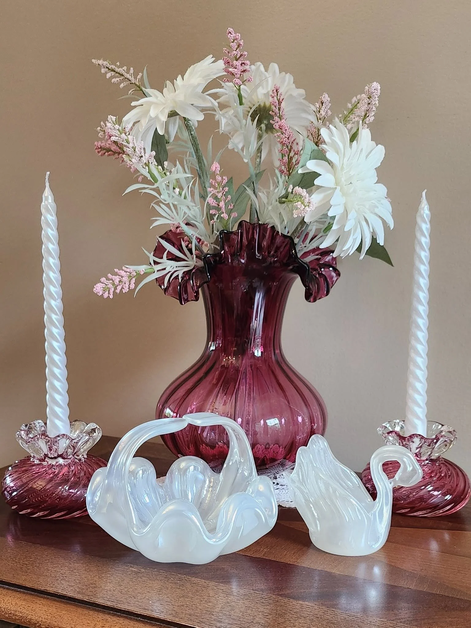 A charming display from Melanie Brown Daniels.