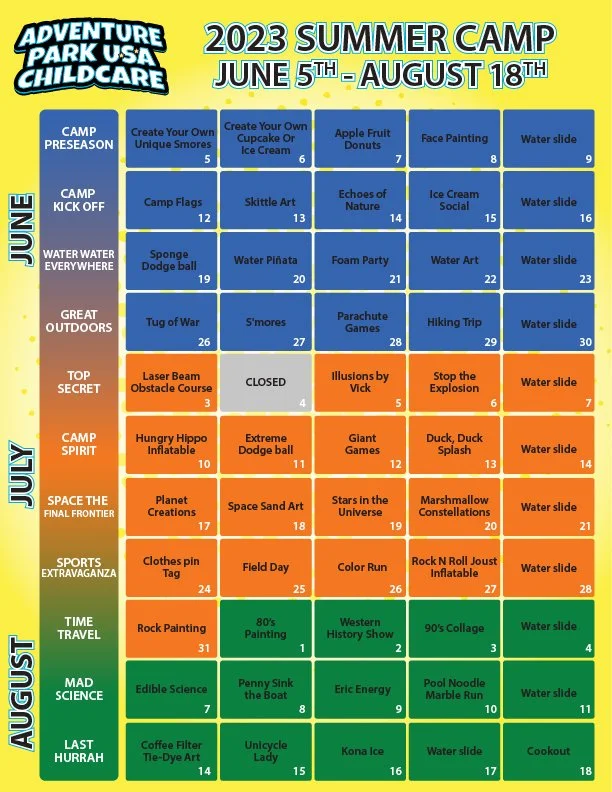 Summer Camp Activities