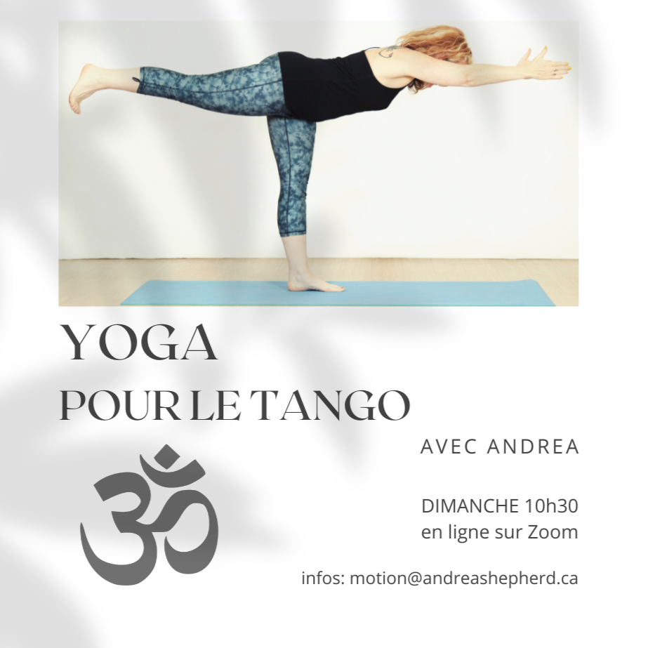 Yoga pour le tango été 2026