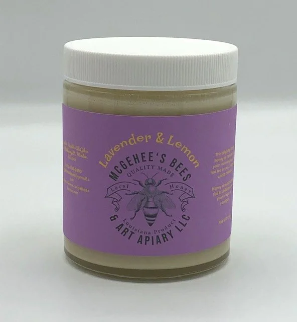 Lavender & Lemon Whipped Honey