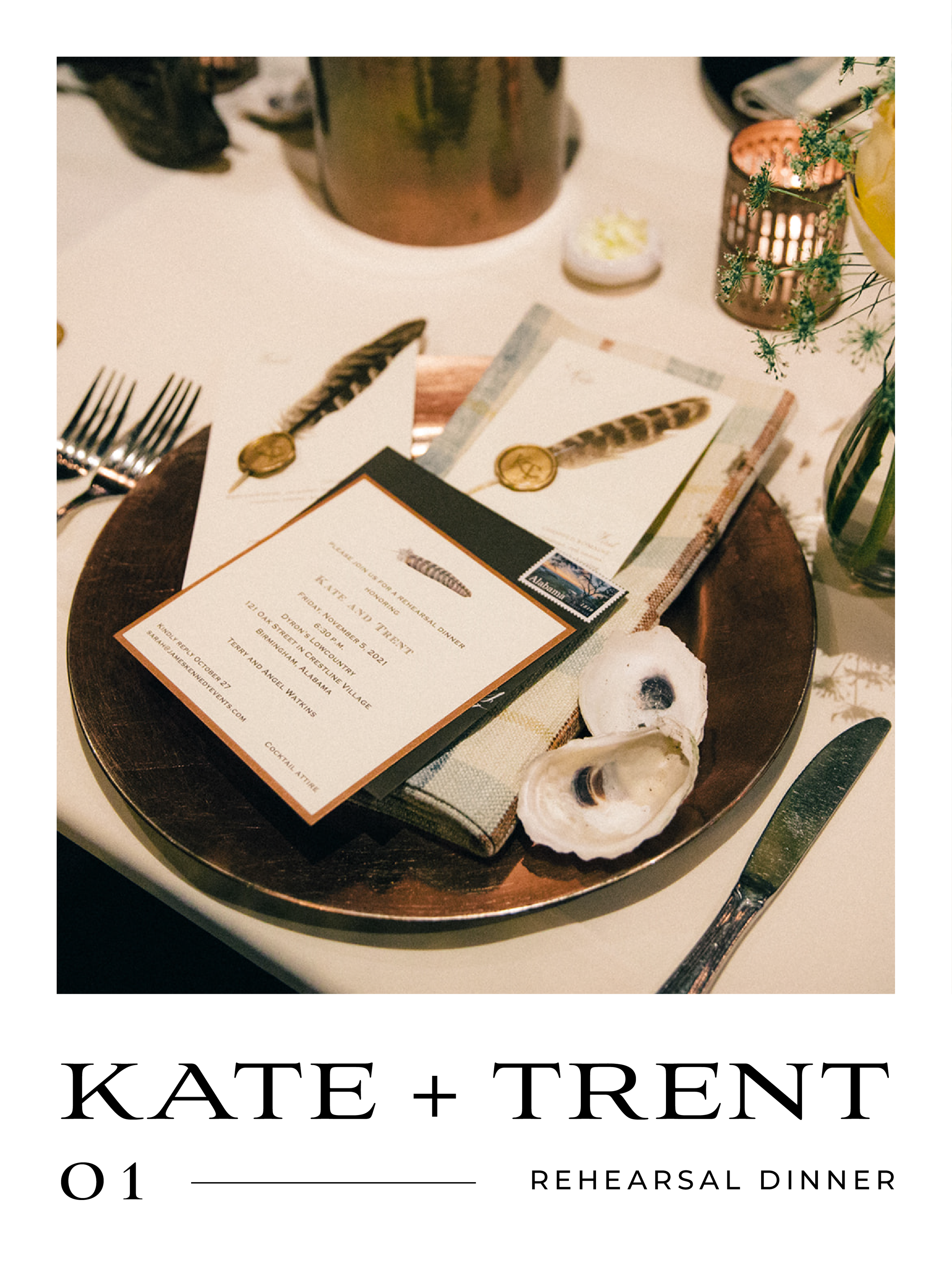 Kate & Trent's Rehearsal Dinner