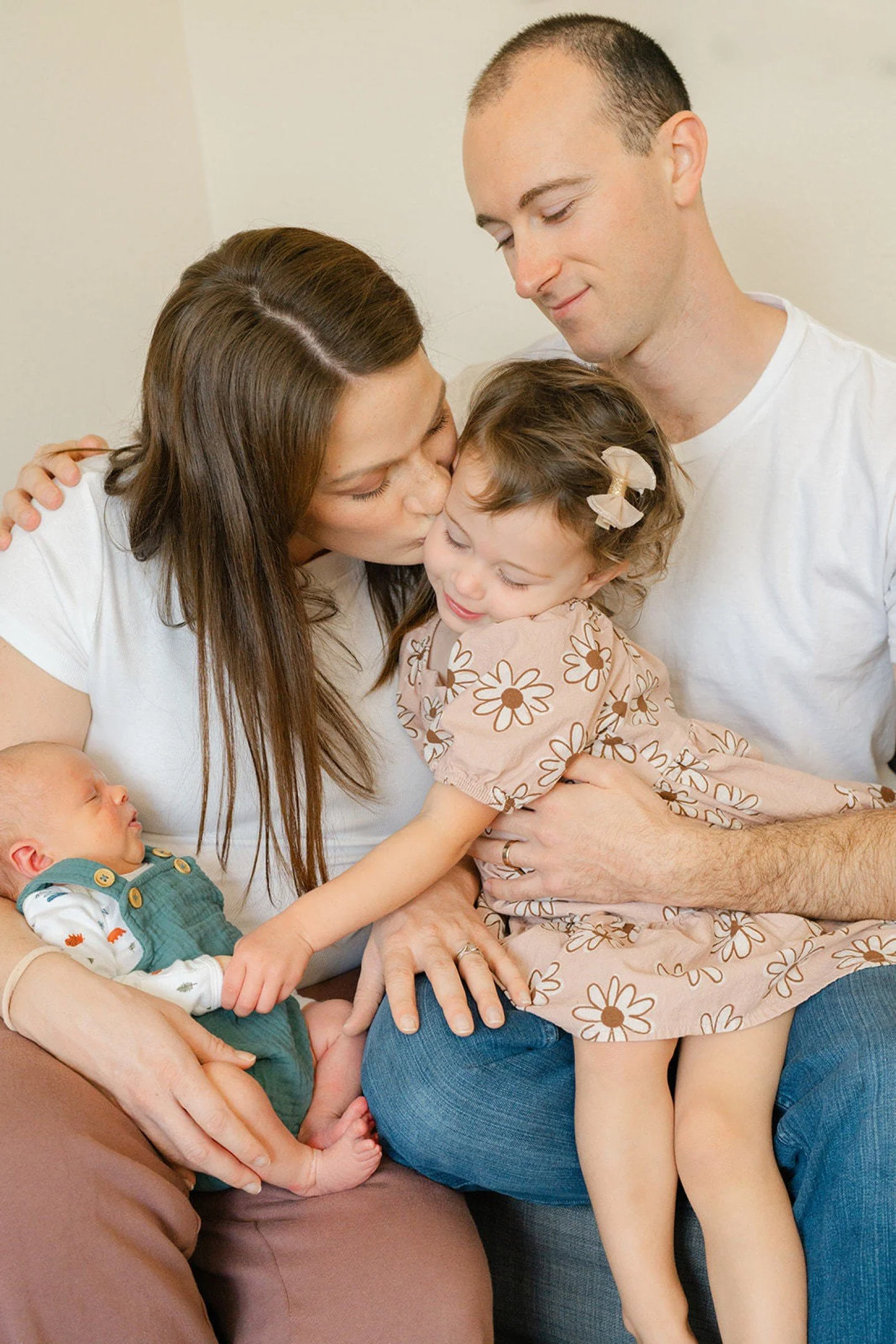 I don’t do a ton of in-home newborn sessions these days, but every time I do, it’s such a joy. Taking pictures is fun, but honestly my favorite part is just watching families be themselves ... especially with a brand new baby in the mix.