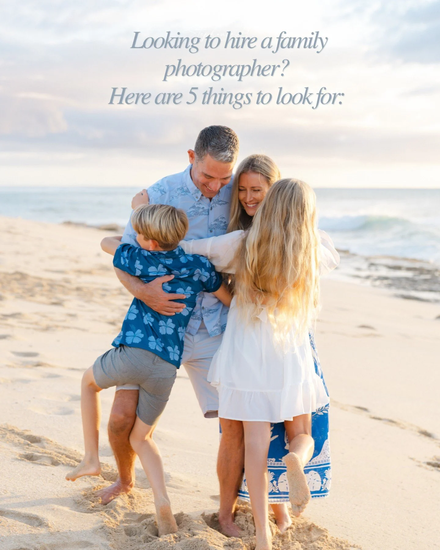 Thinking about hiring a family photographer? 📸
There are a LOT of talented folks out there, but the right fit for you will check a few important boxes.
I put together a quick checklist to help you find your match — it’s the same advice