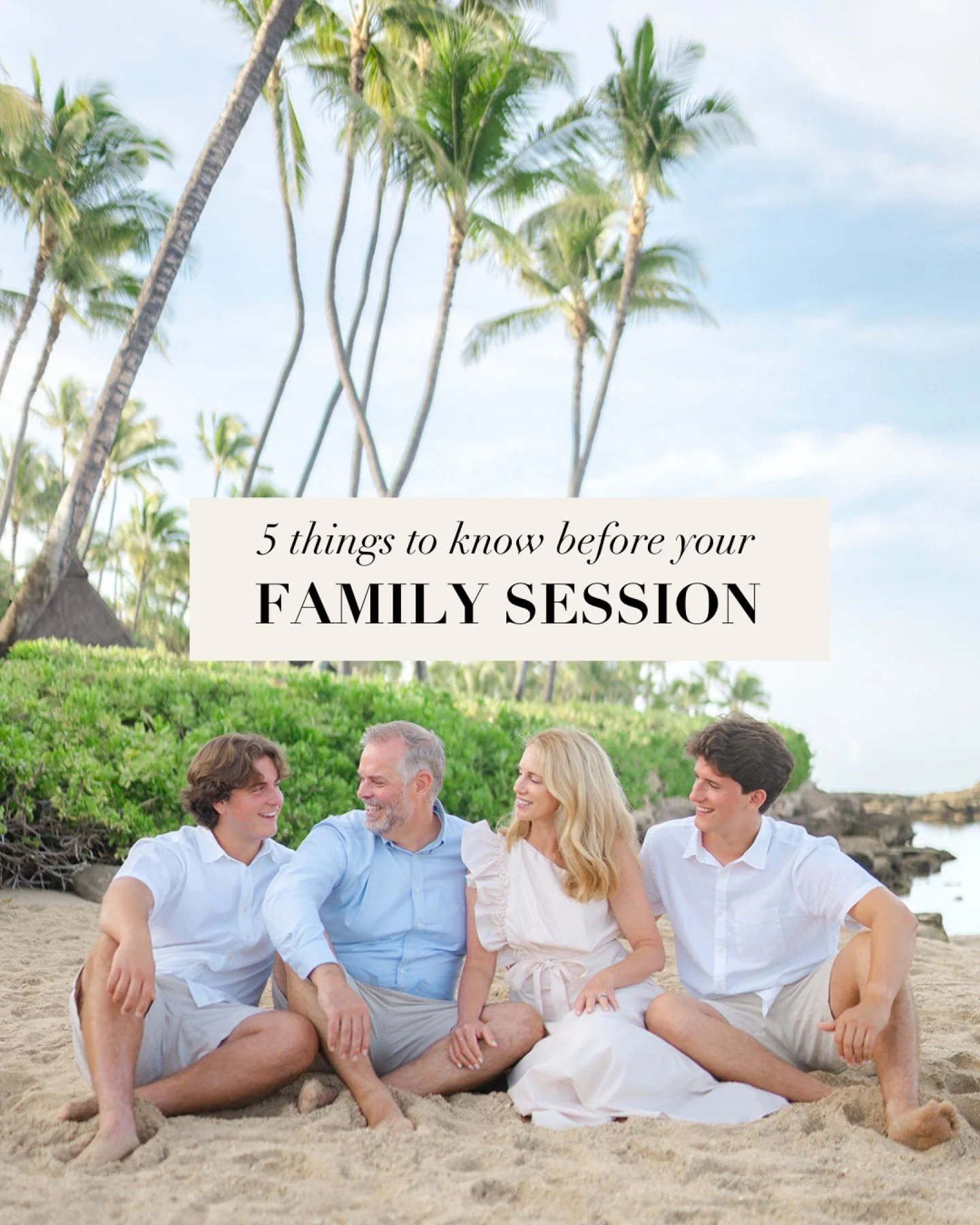 Feeling a little nervous about your upcoming family session?

Totally normal. Whether it&rsquo;s your first shoot or your fifteenth, there&rsquo;s always that &ldquo;what do I do with my hands?&rdquo; moment before we start.

Here are 5 quick tips to