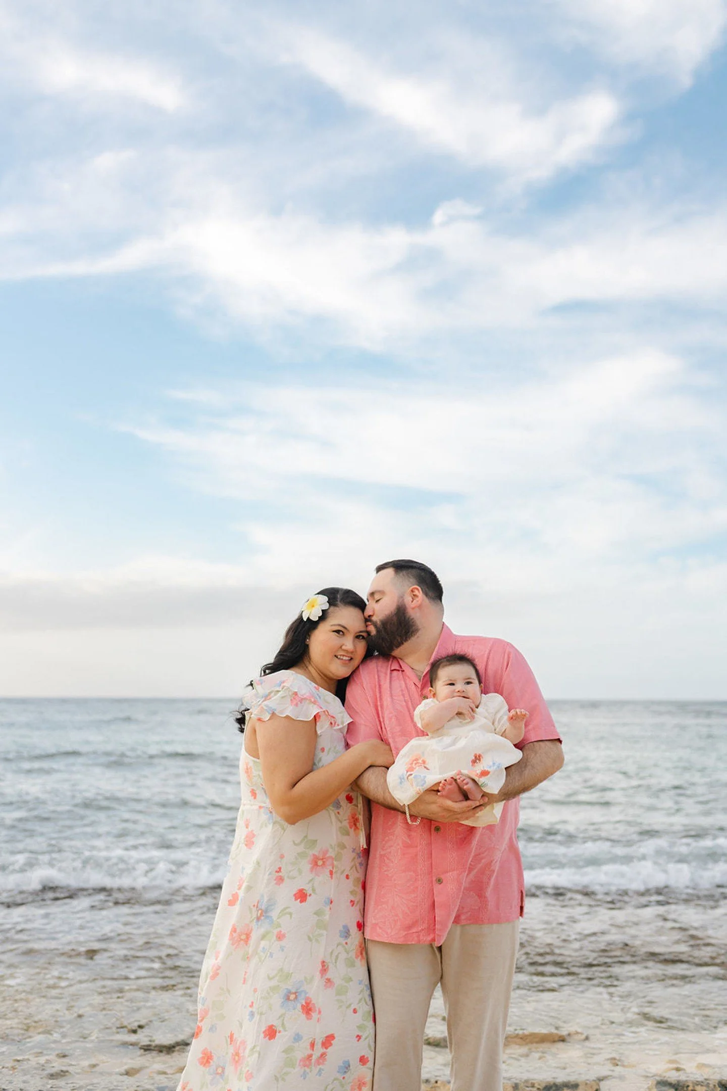 If you're the one who planned the trip, packed the bags, coordinated the outfits, and got everyone to the beach on time, you are *absolutely* getting in the photo. Your kids are going to want to see you in these memories someday, not just evidence th