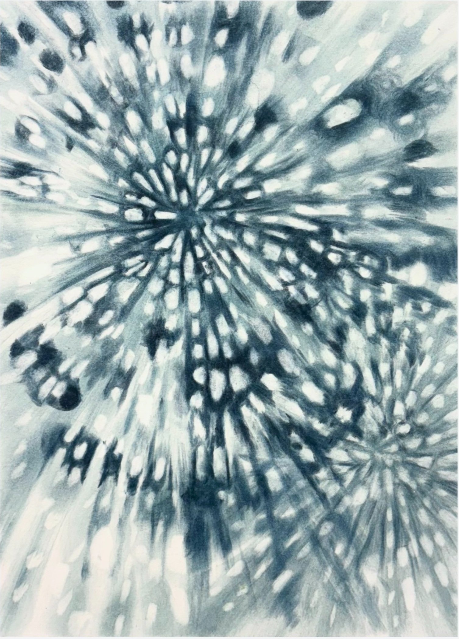 'Expand Into Remedy' 11"x14" Pastel on paper **SOLD**