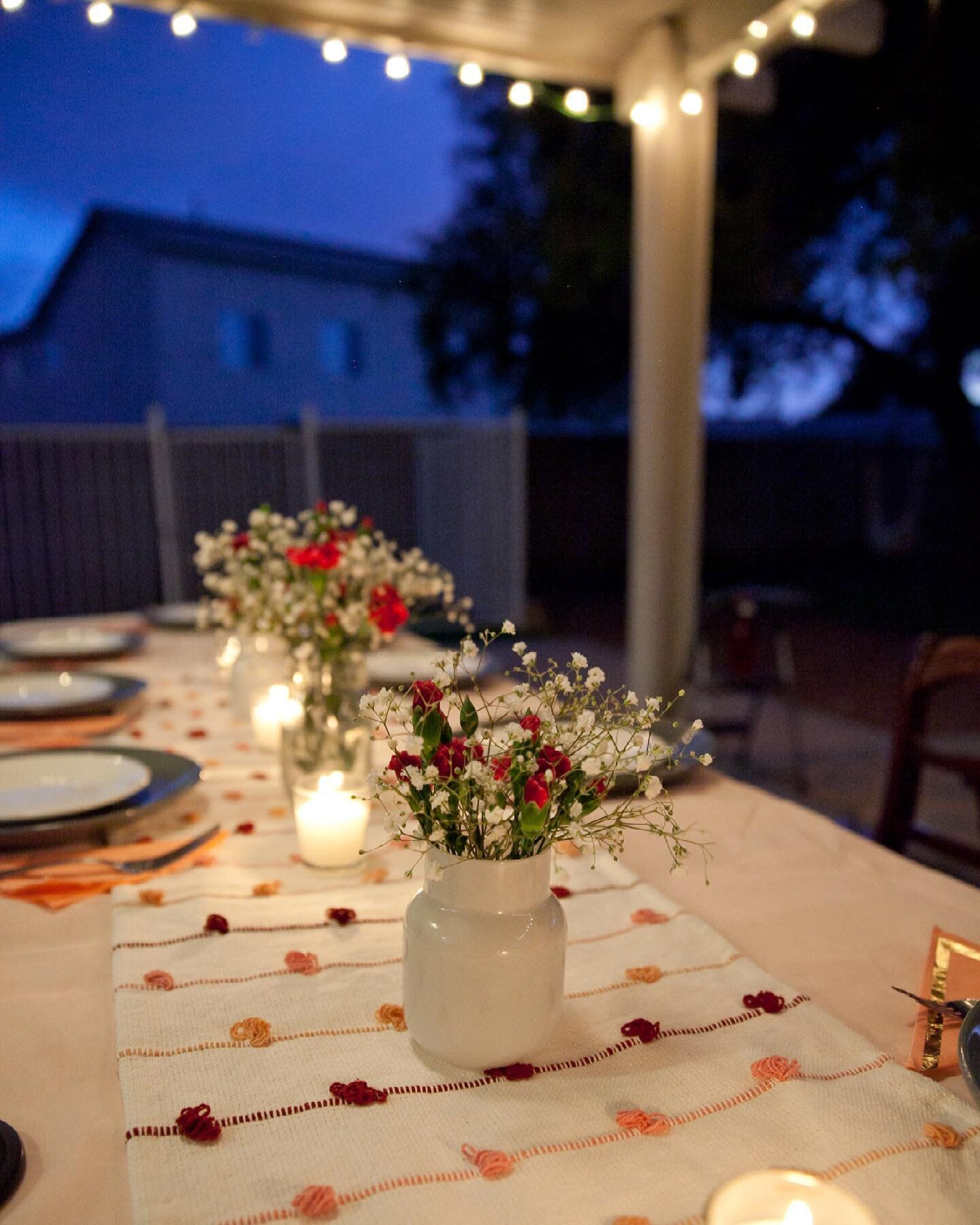 Today on the blog I talk about the belated &lsquo;Galentines&rsquo; dinner party I hosted last week.  I linked the recipes I used for my pasta bar (like my go-to red sauce and Alfredo recipes!) the sides, the desserts, the decor, and why hosting and 