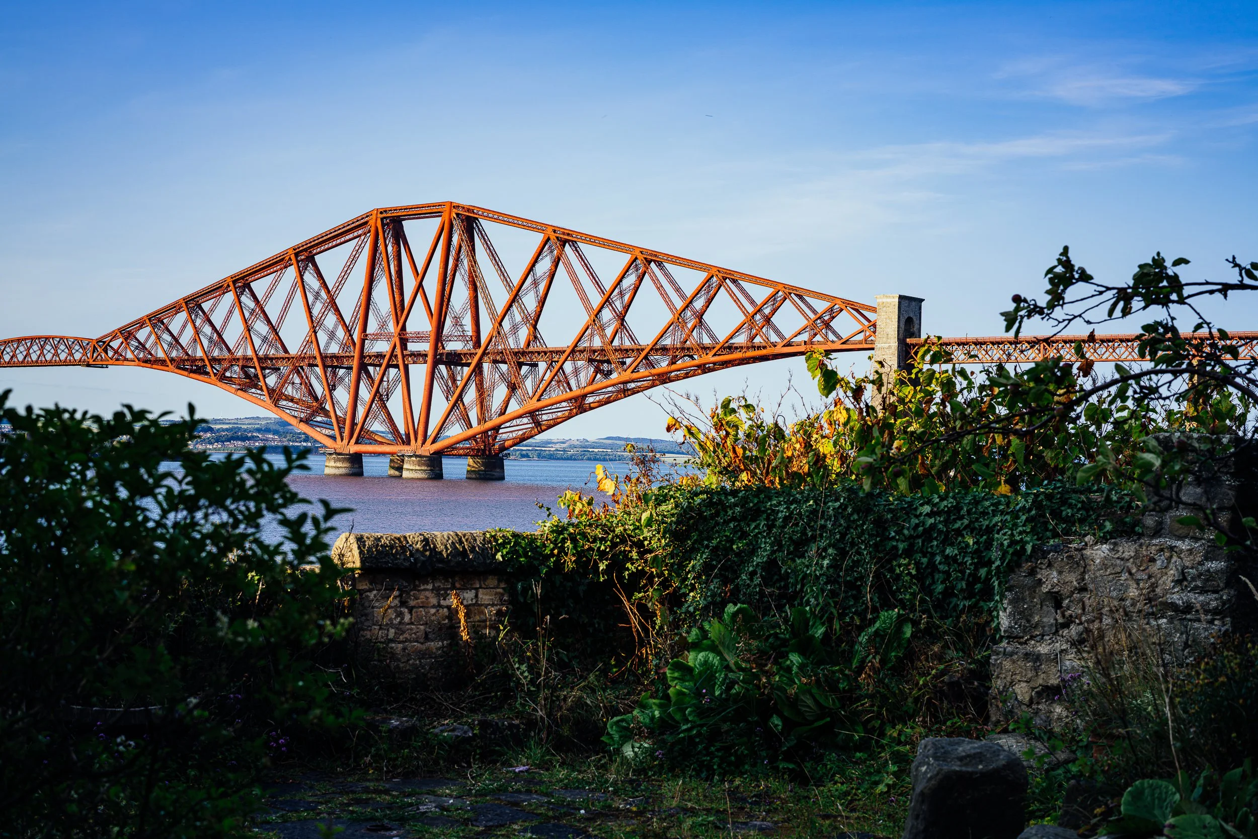 The Forth Bridge, South Queensferry. Scotland. 2024.