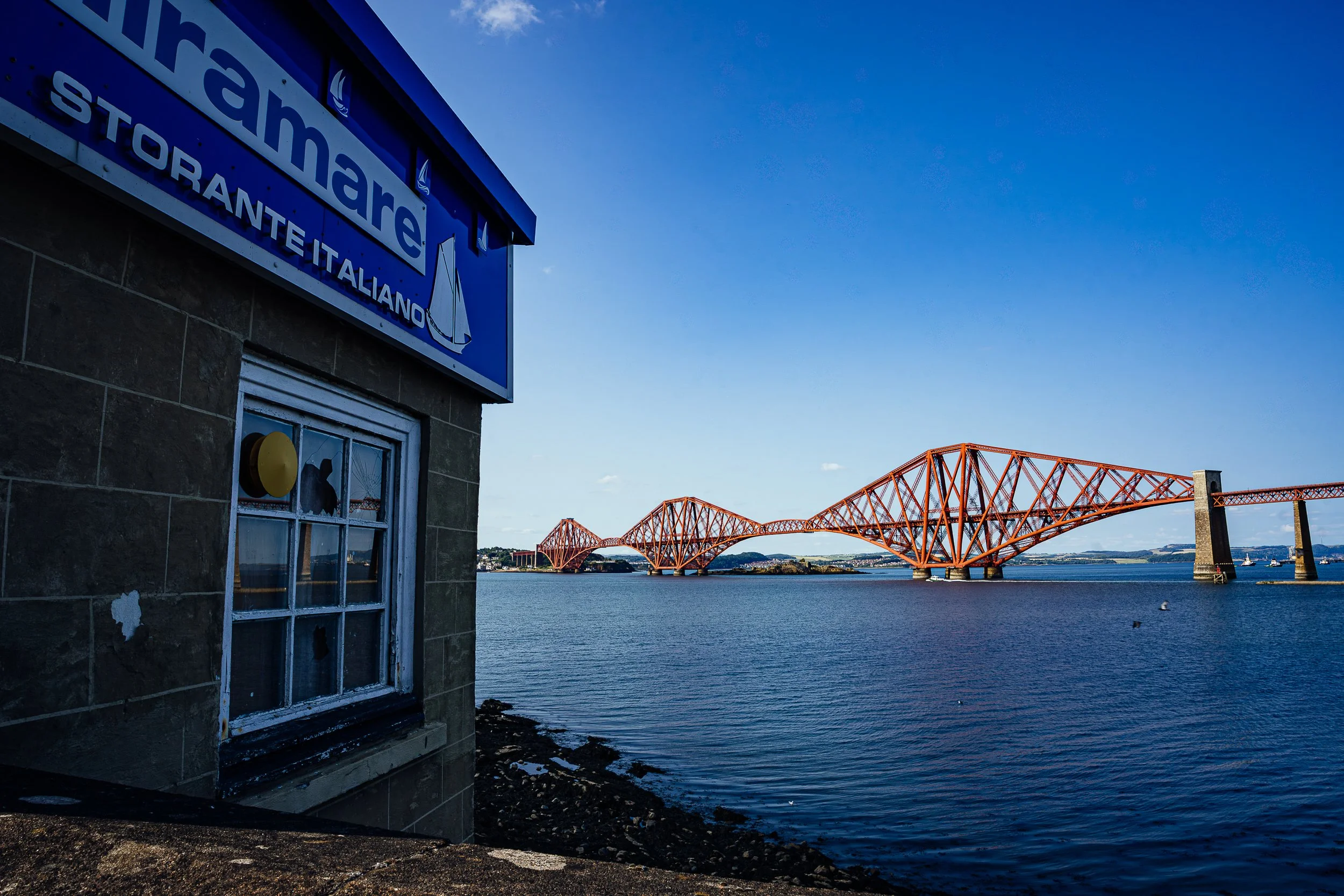 The Forth Bridge, South Queensferry. Scotland. 2024.