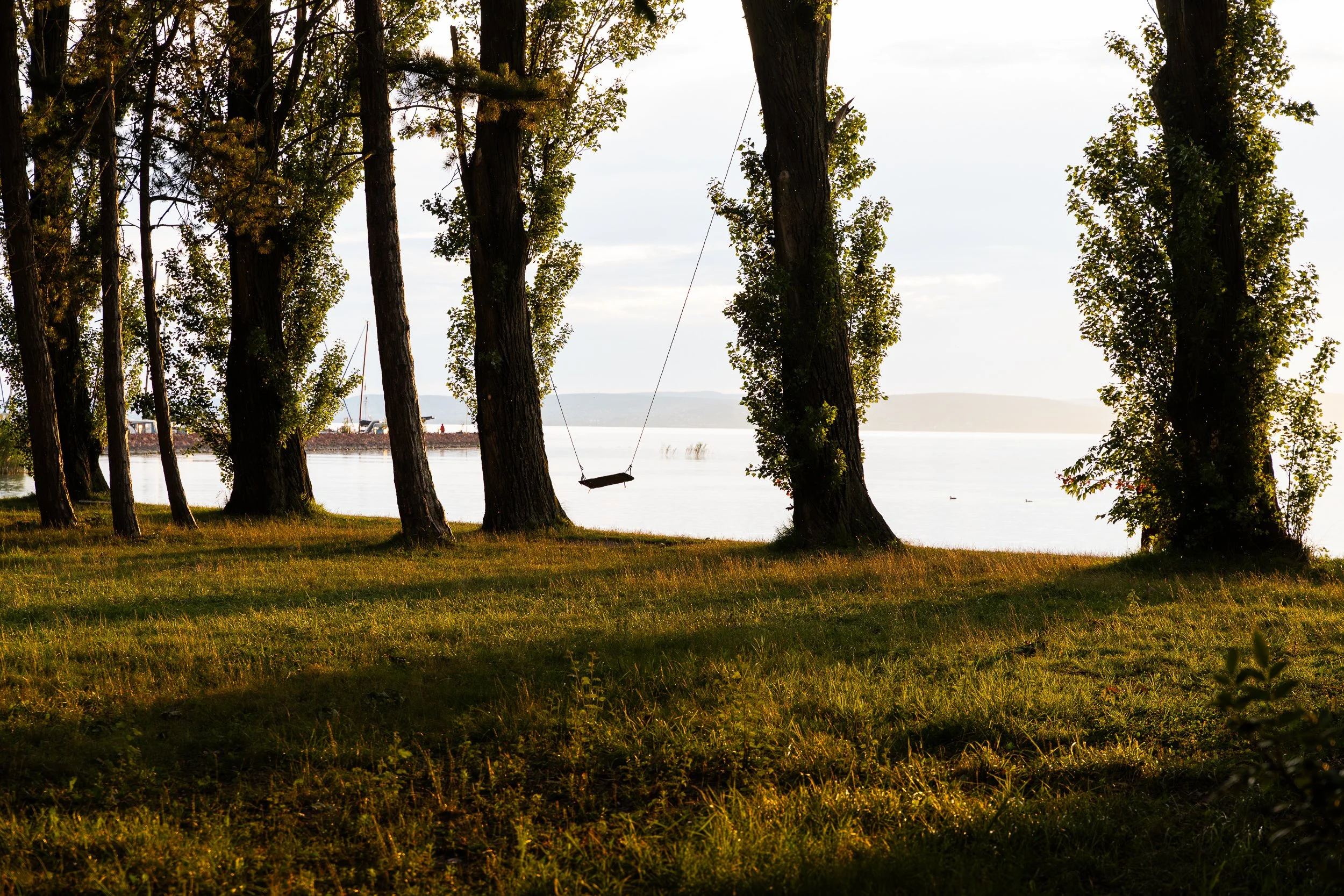The former communist party resort in Balatonaliga