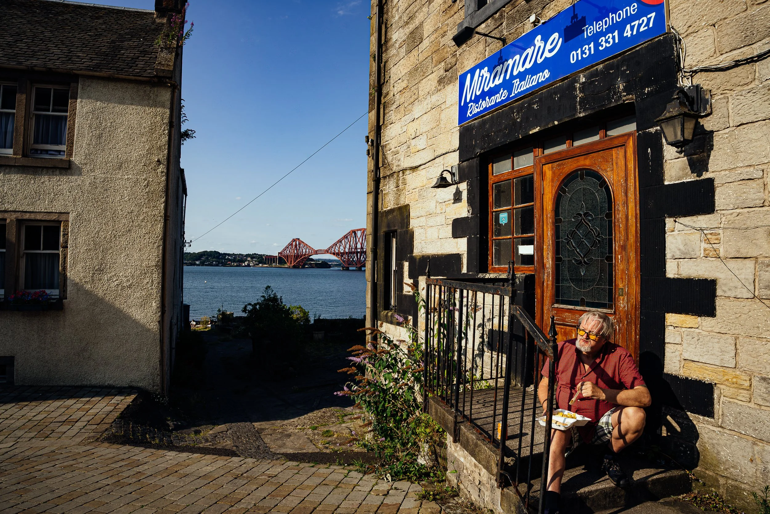 The Forth Bridge. South Queensferry. Scotland. 2024.