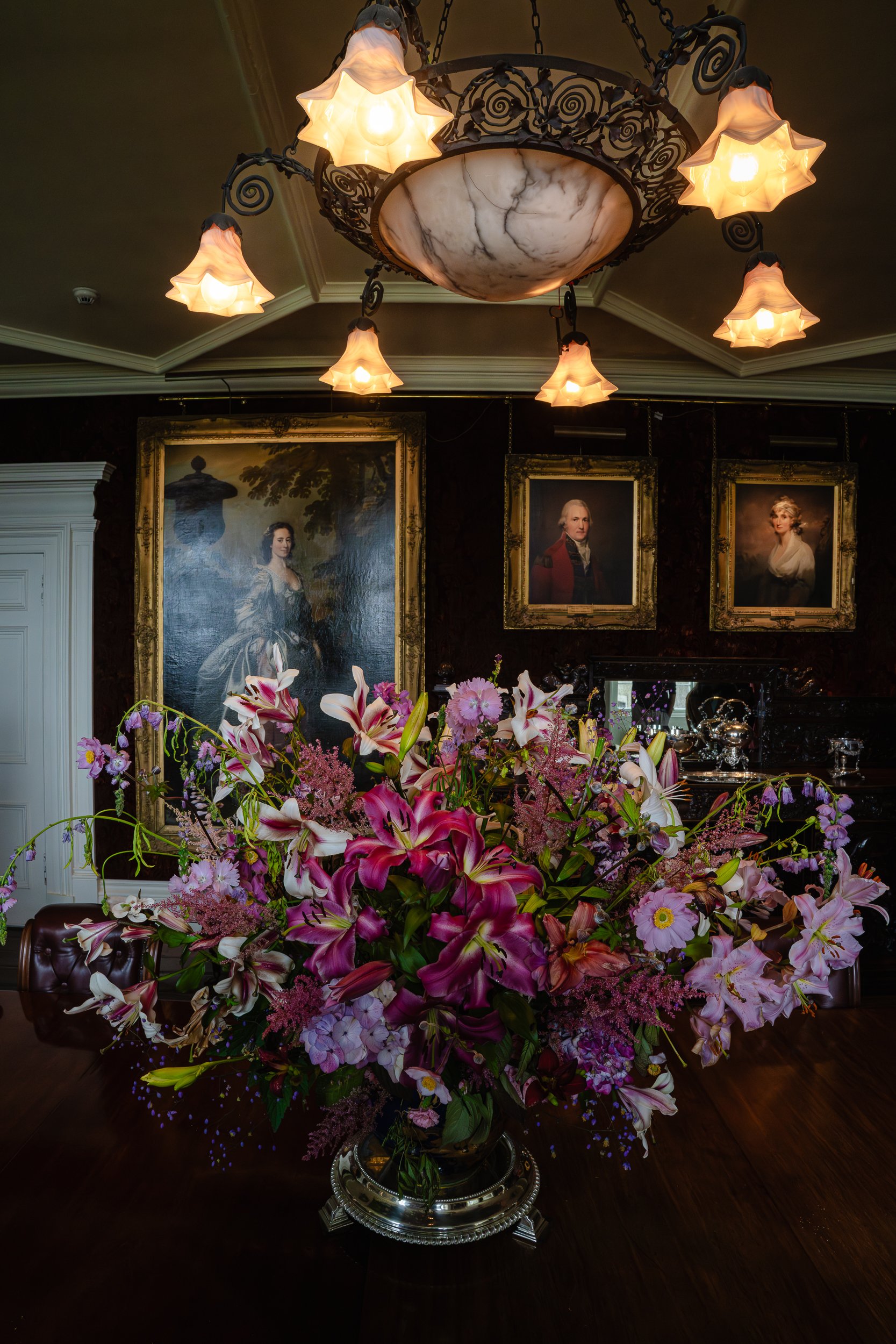 Interior of Dunvegan Castle. Isle of Skye. Scotland. 2024.