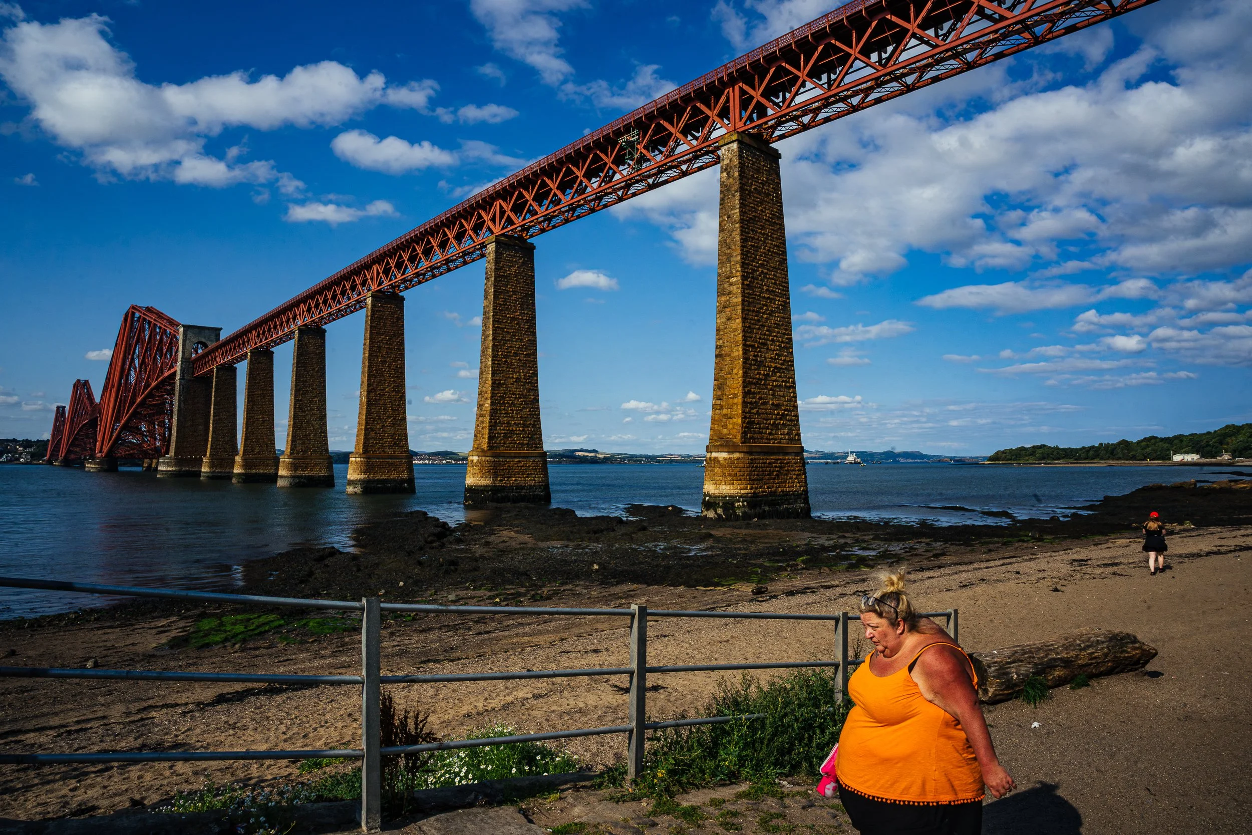 The Forth Bridge, South Queensferry. Scotland. 2024.