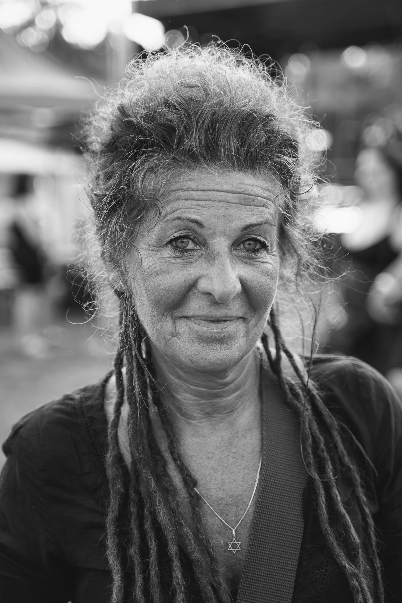 Portrait of a spectator between two concerts. 2025.