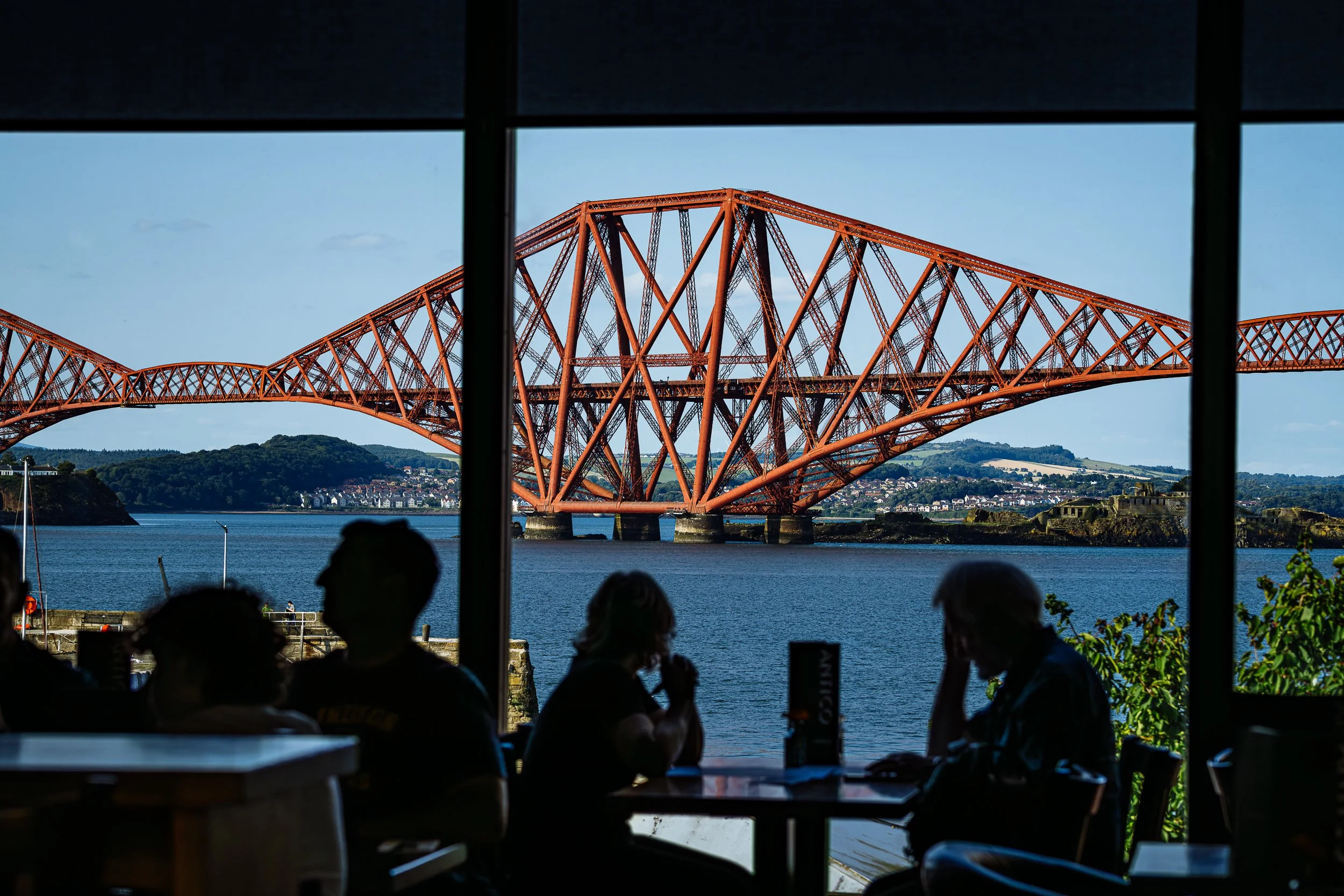 The Forth Bridge, South Queensferry. Scotland. 2024.