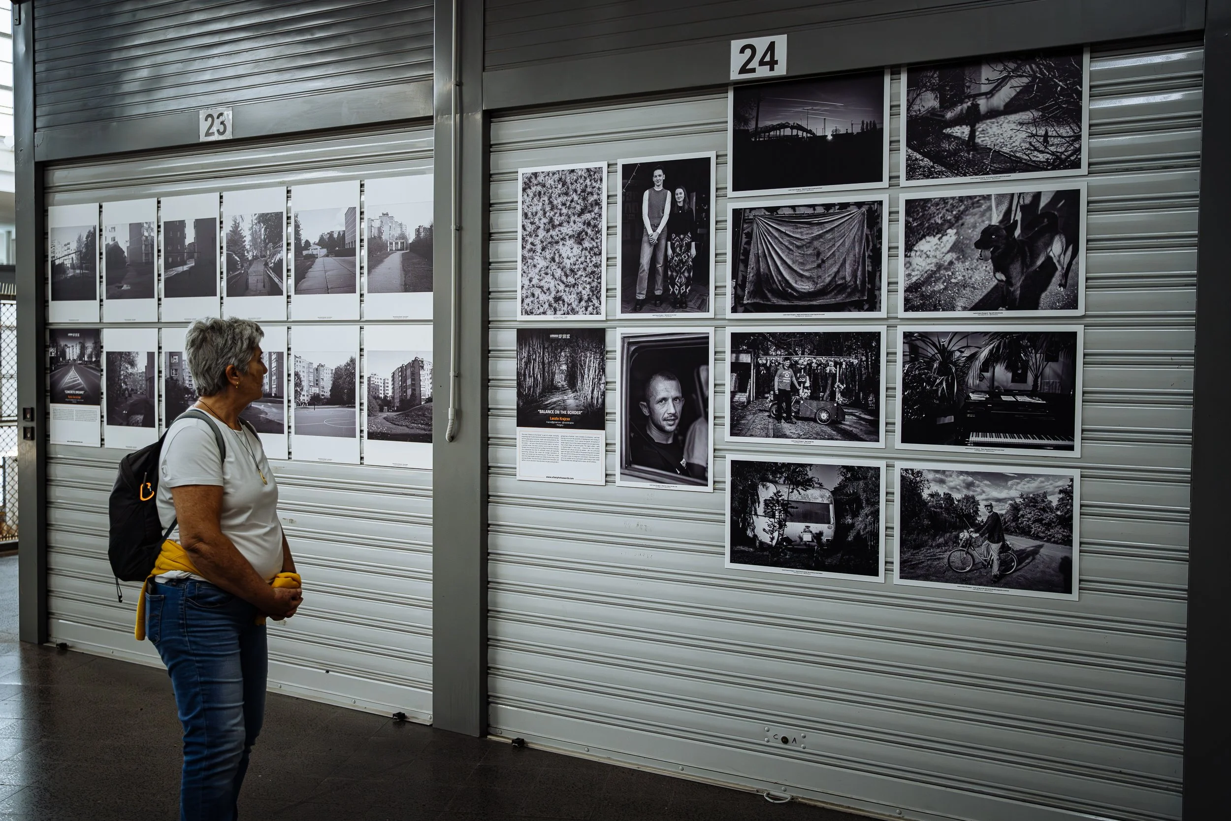 My photos exhibited at Trieste Photo Days - from the series "Balance on the Border"