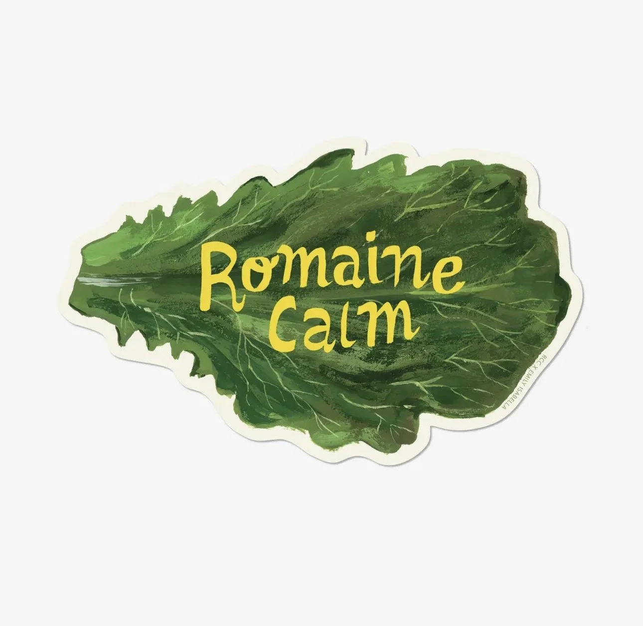 Romaine Calm Sticker