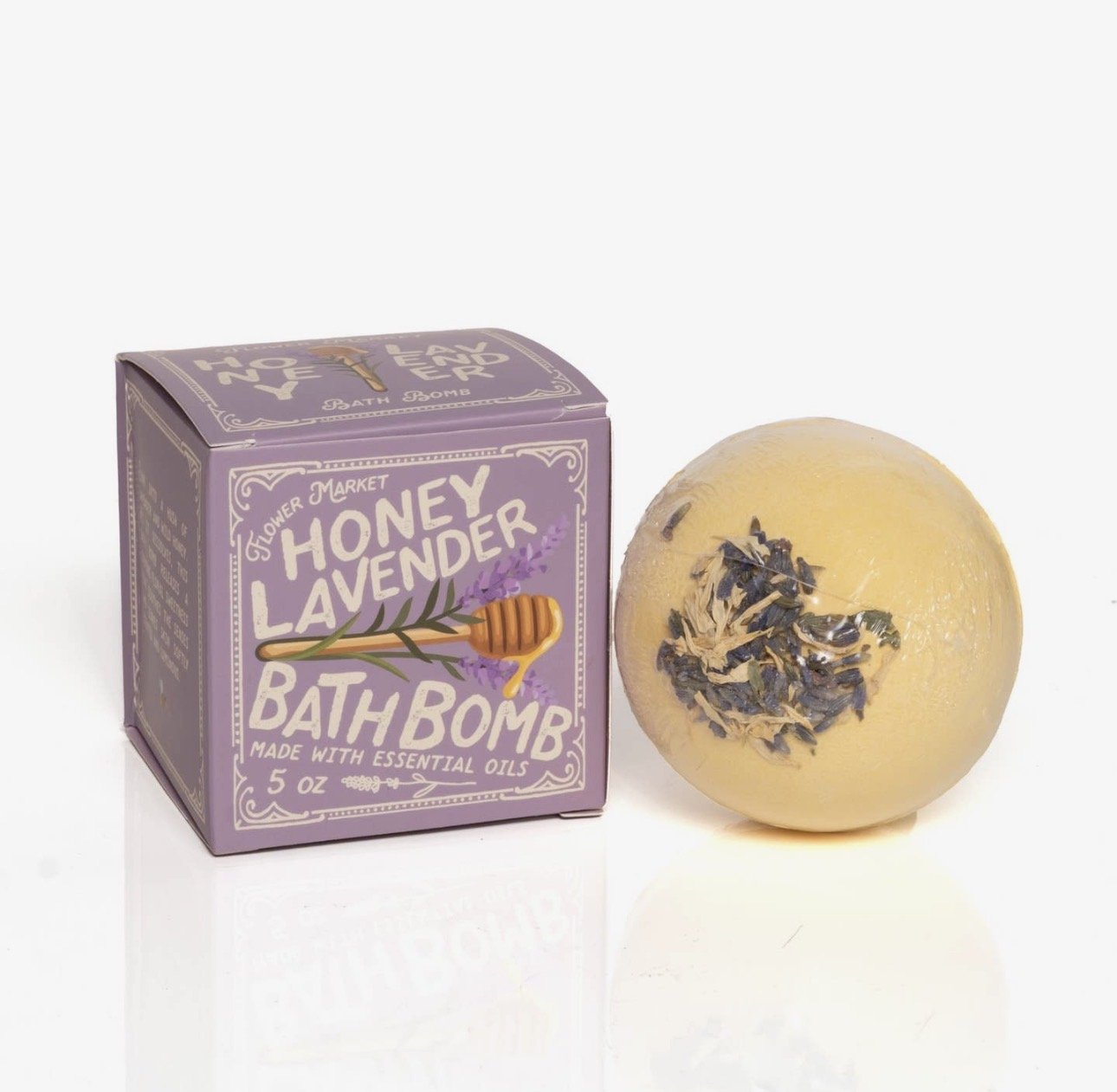 Honey Lavender Bath Bomb