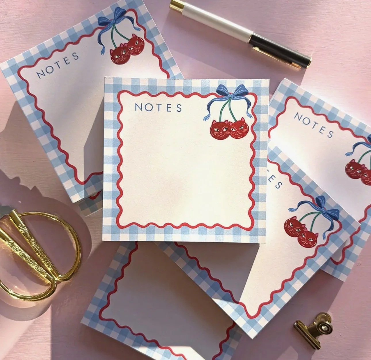 Cherry Cats Notepad