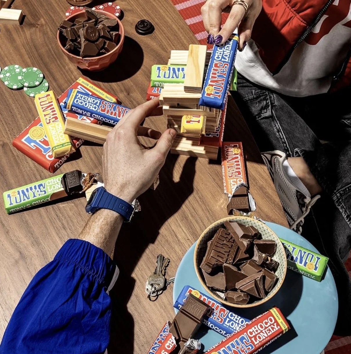 Tony’s Chocolonely Mini Milk Caramel Sea Salt 32% Chocolate Bar