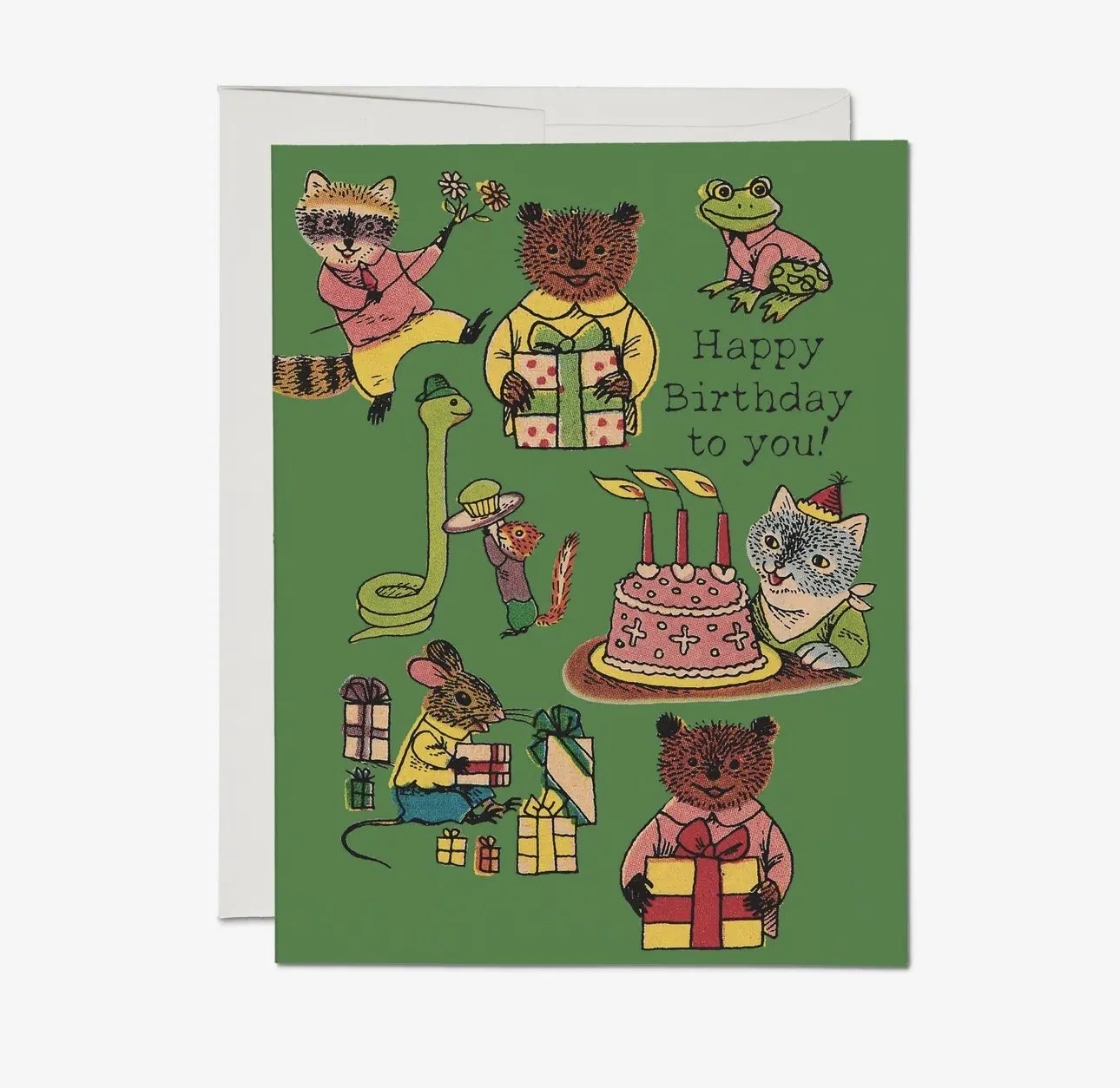 Richard Scarry Critter Wishes Greeting Card