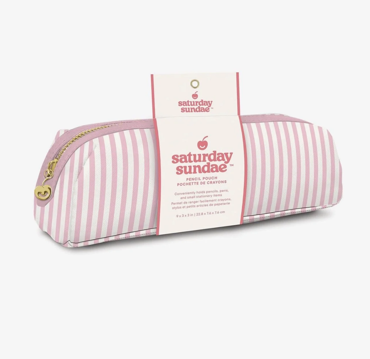 Saturday Sundae Bubble Gum Milkshake Pencil Pouch