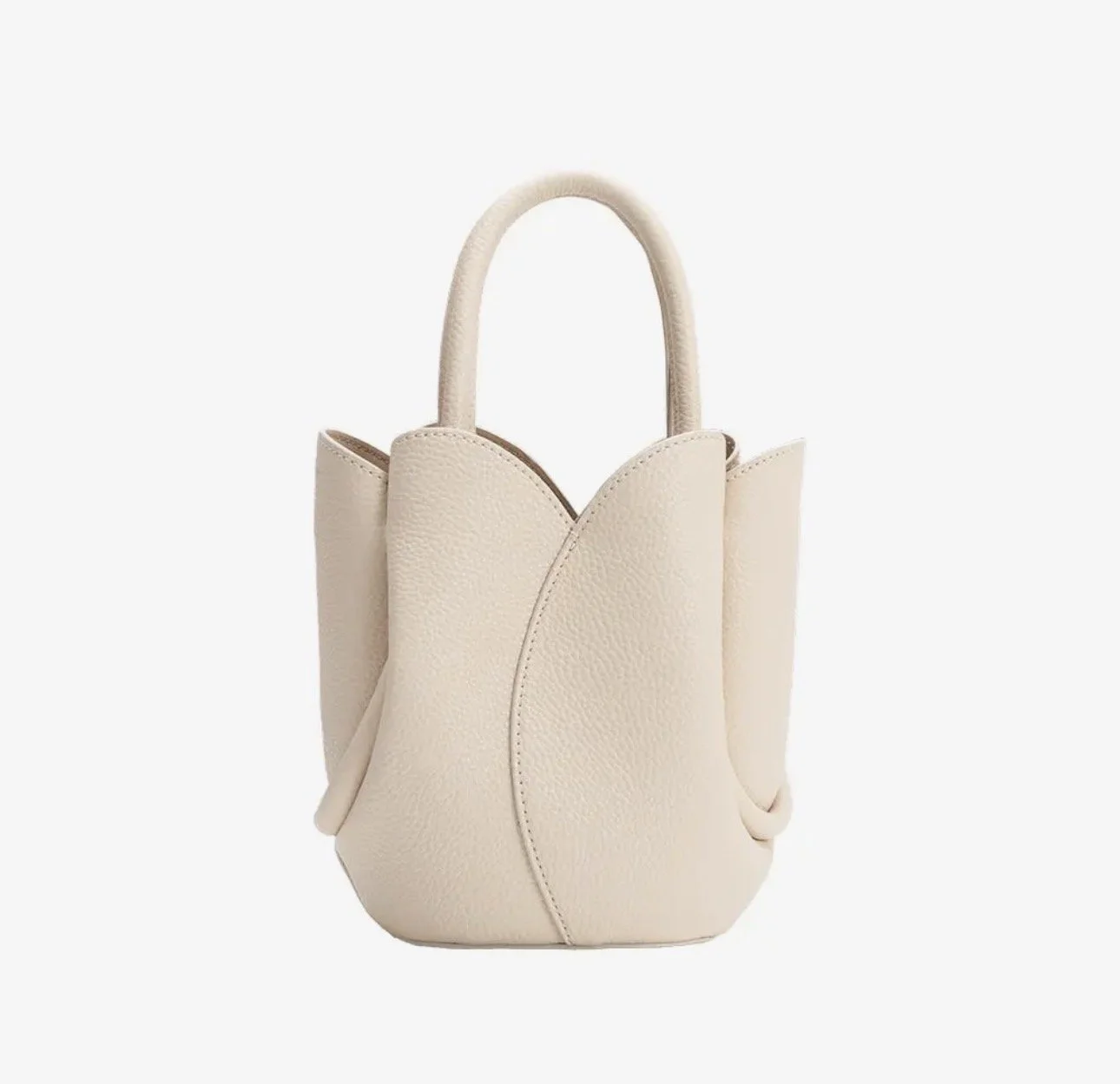 Melie Bianco Tulip Top-Handled Crossbody Bag