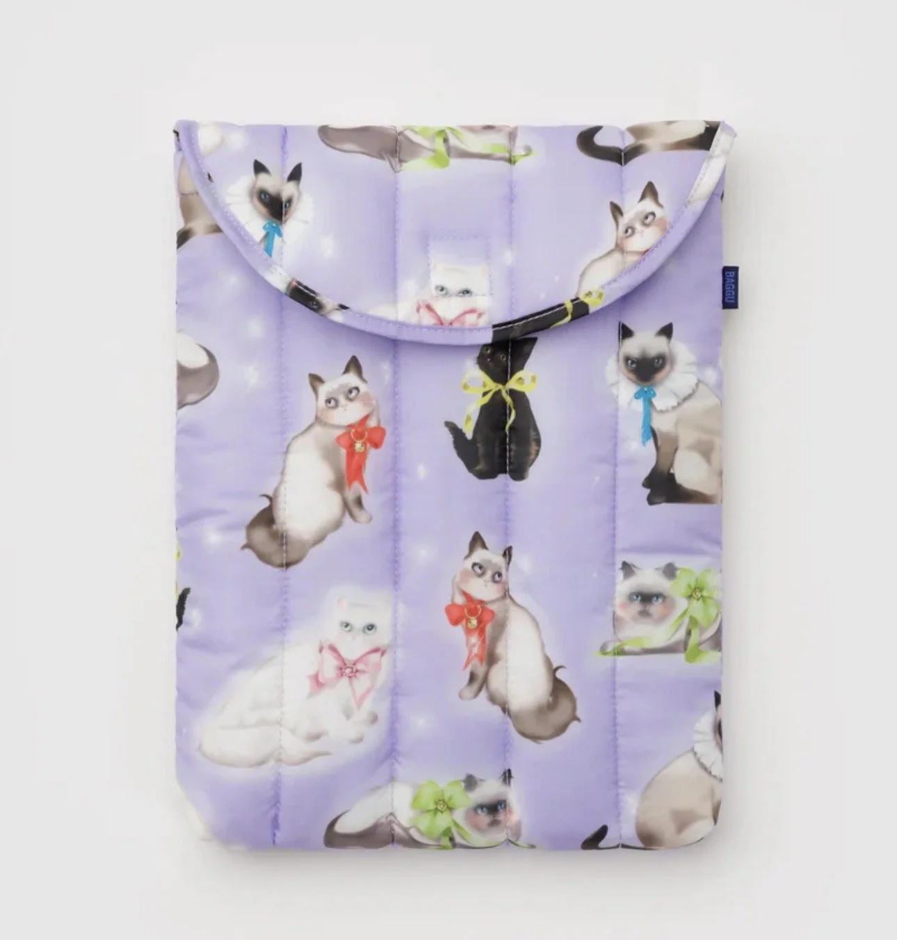 Baggu Puffy Laptop Sleeve 13"/14" Fancy Cats