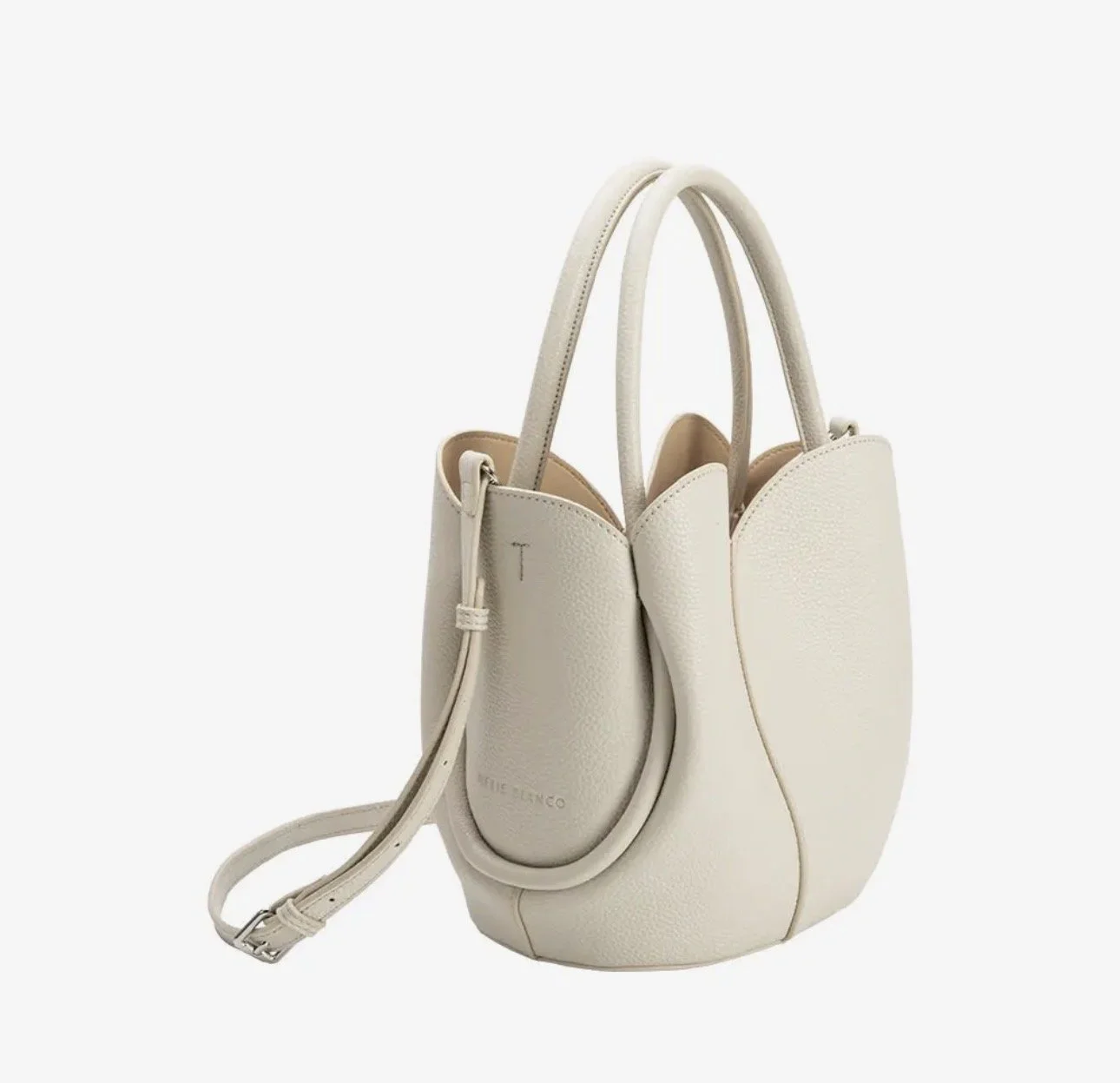 Melie Bianco Tulip Top-Handle Crossbody Tulip Tote