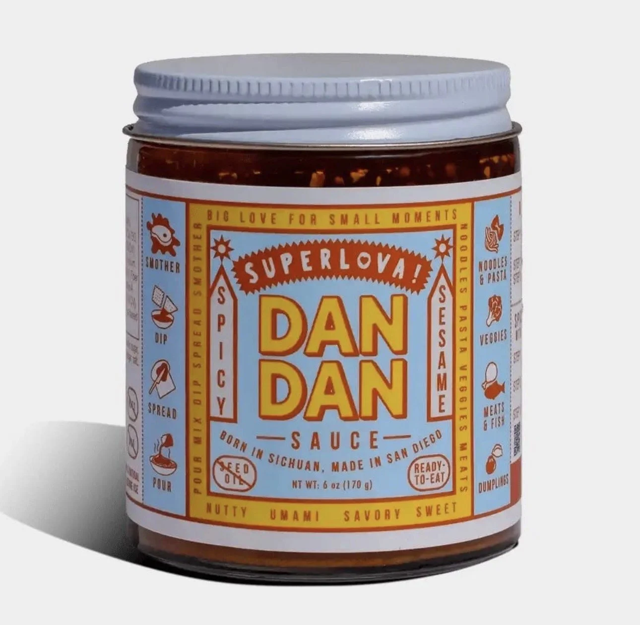 Seed Oil Free Dan Dan Spicy Sesame Noodle Sauce