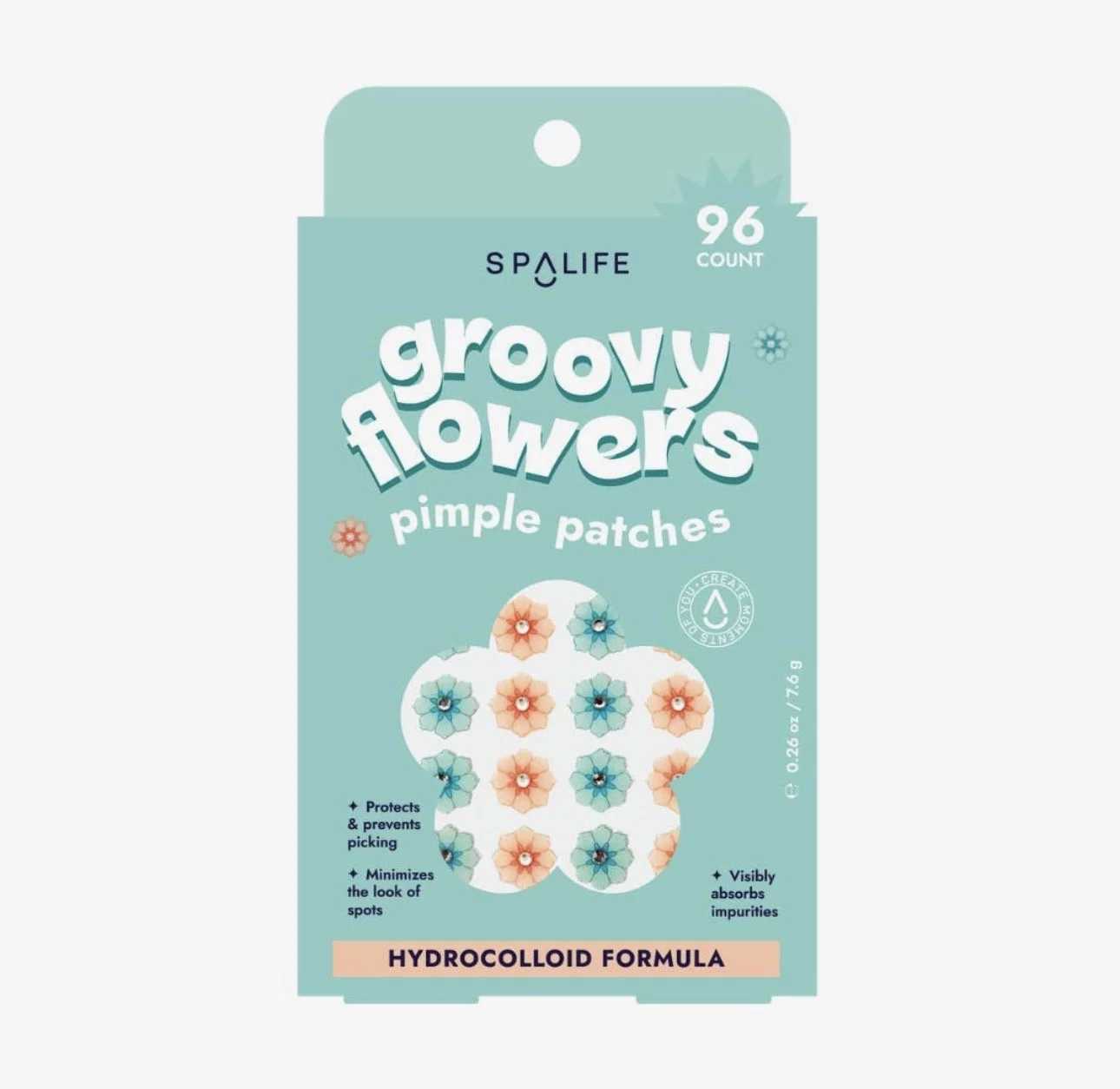 Spa Life Groovy Flowers Hydrocolloid Pimple Patches