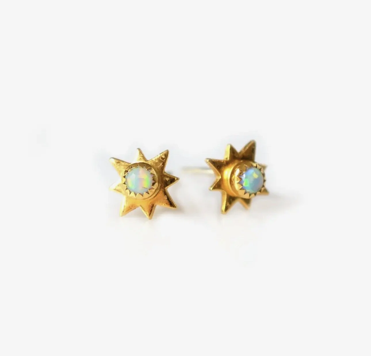 Opal Starburst Studs