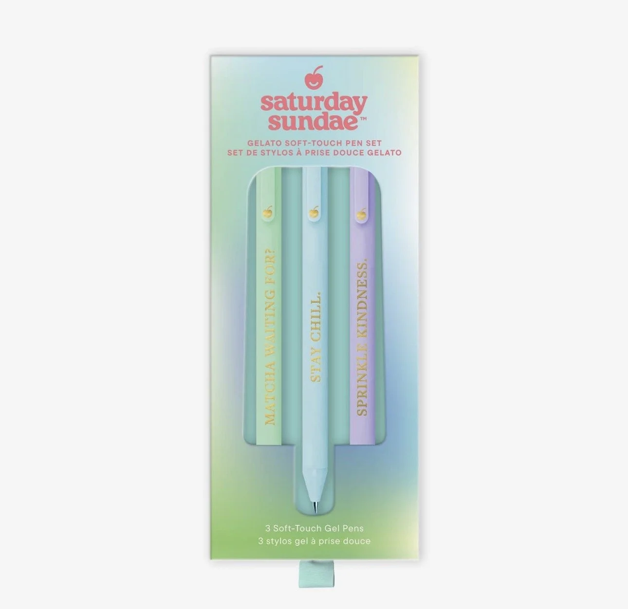 Saturday Sundae Pistachio Gelato Pen Set
