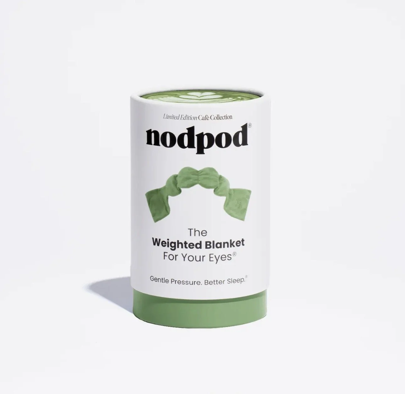 Nodpod Weighted Sleep Eye Mask Matcha