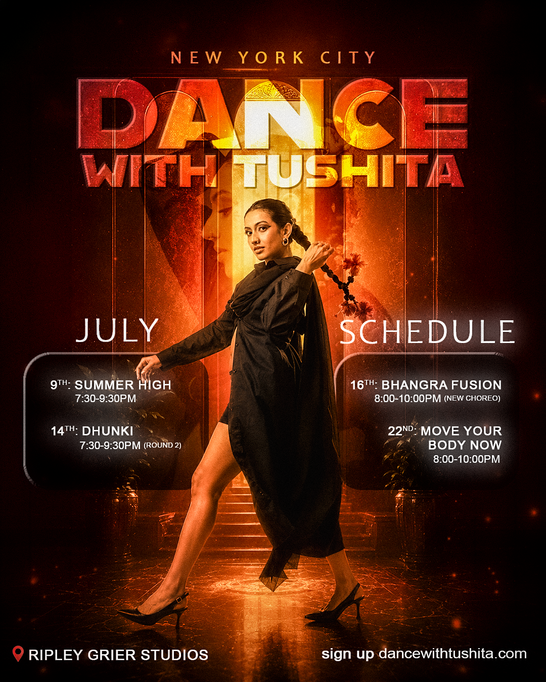BOLLYFUSION: MOVE YOUR BODY NOW (KISMAT KONNECTION) 7/22 @ 8 PM