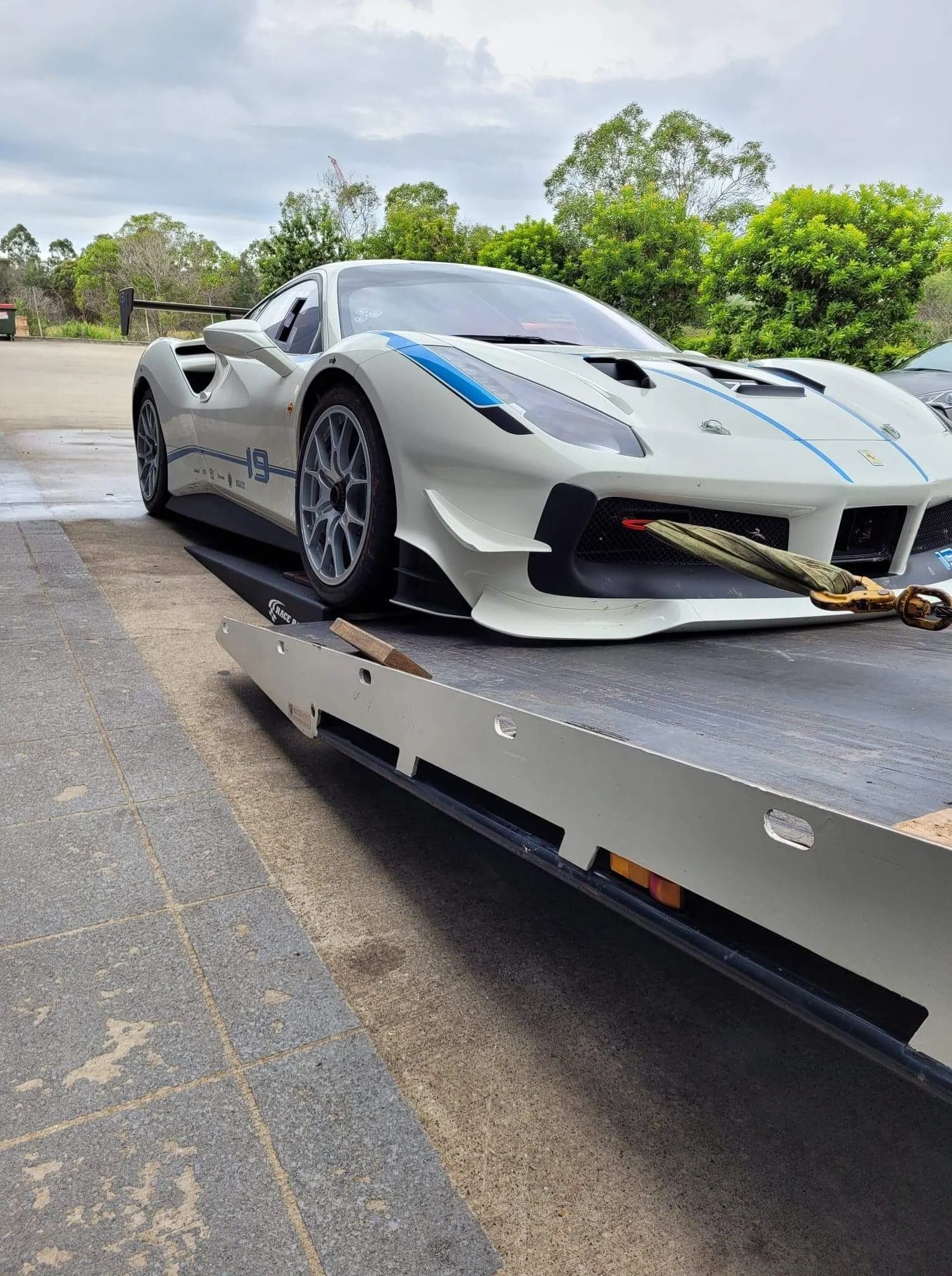 Ferrari 488 Challenge race car