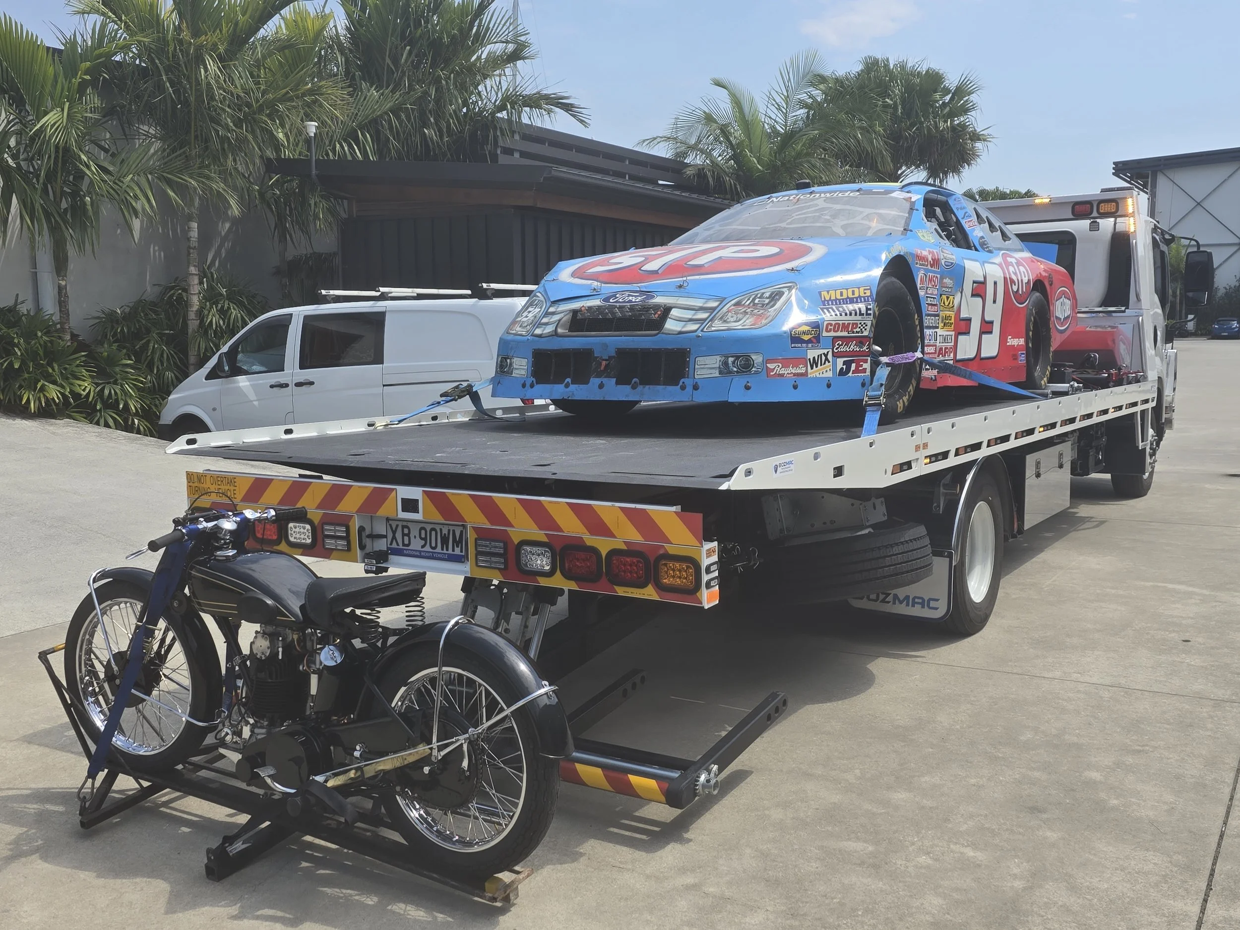 NASCAR and bike multi load