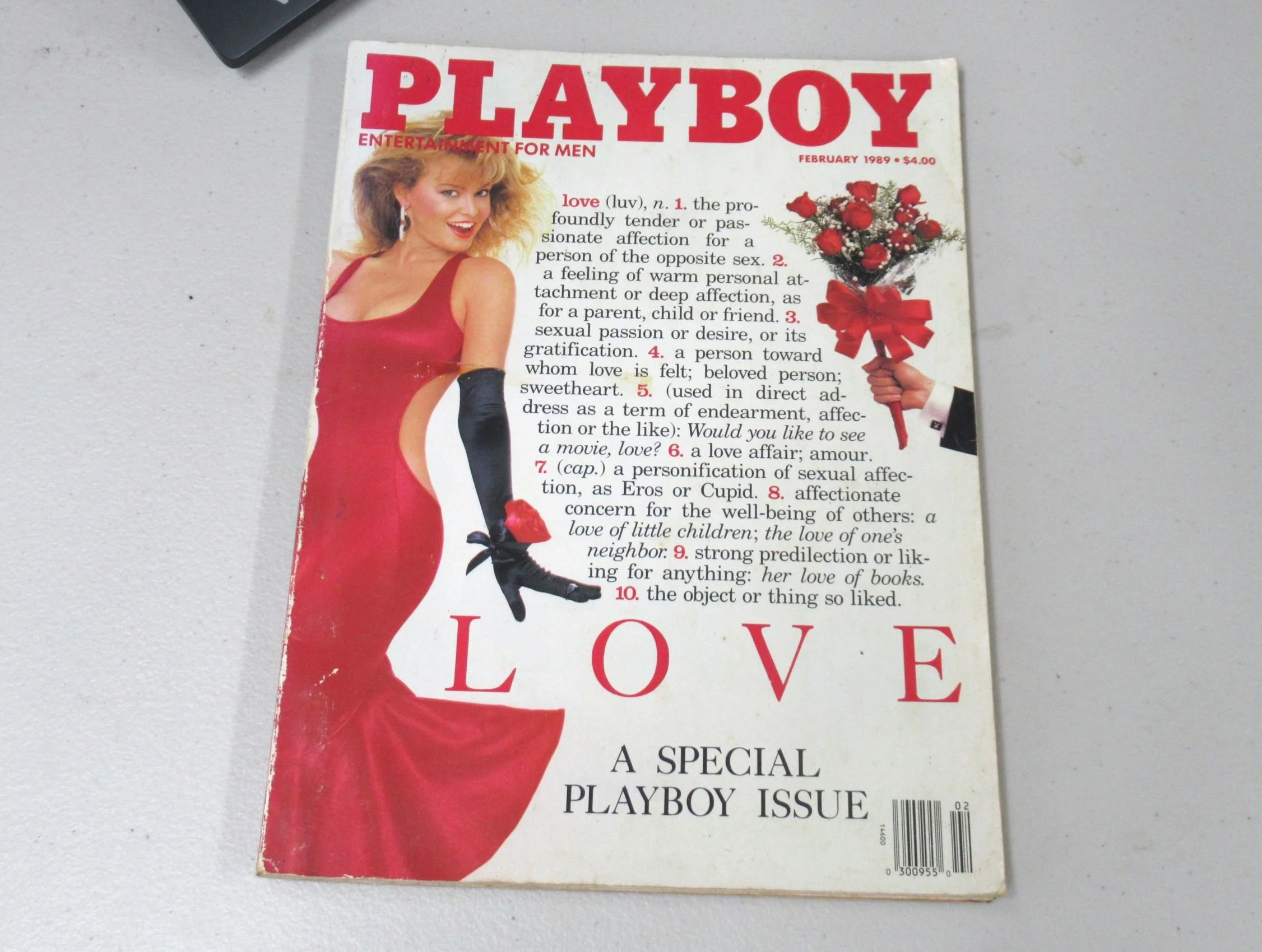 Rosies Vintage and Nik Naks Vintage Playboy Magazine February 1989 -  Cover Michelle Smith