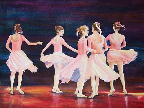 Acrylic on Canvas 24x36"  Swivel, Circle, Spin, Whirl and Twirl 