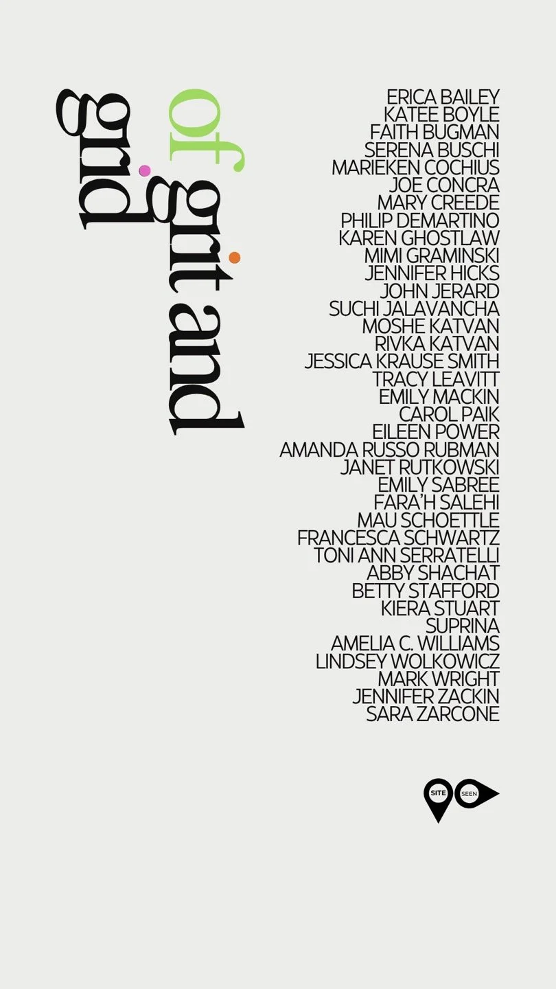 Of Grit and Grid!  May 2nd! One Day Pop-Up Exhibition!