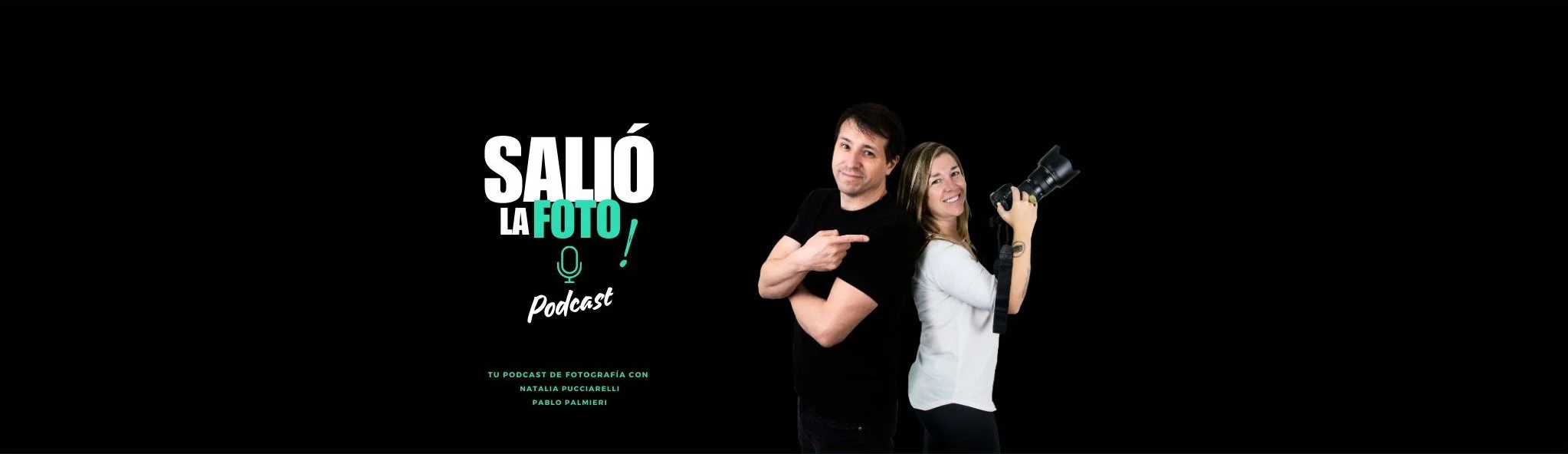 Salio la foto Podcast (Natalia Pucciarelli y Pablo Palmieri)