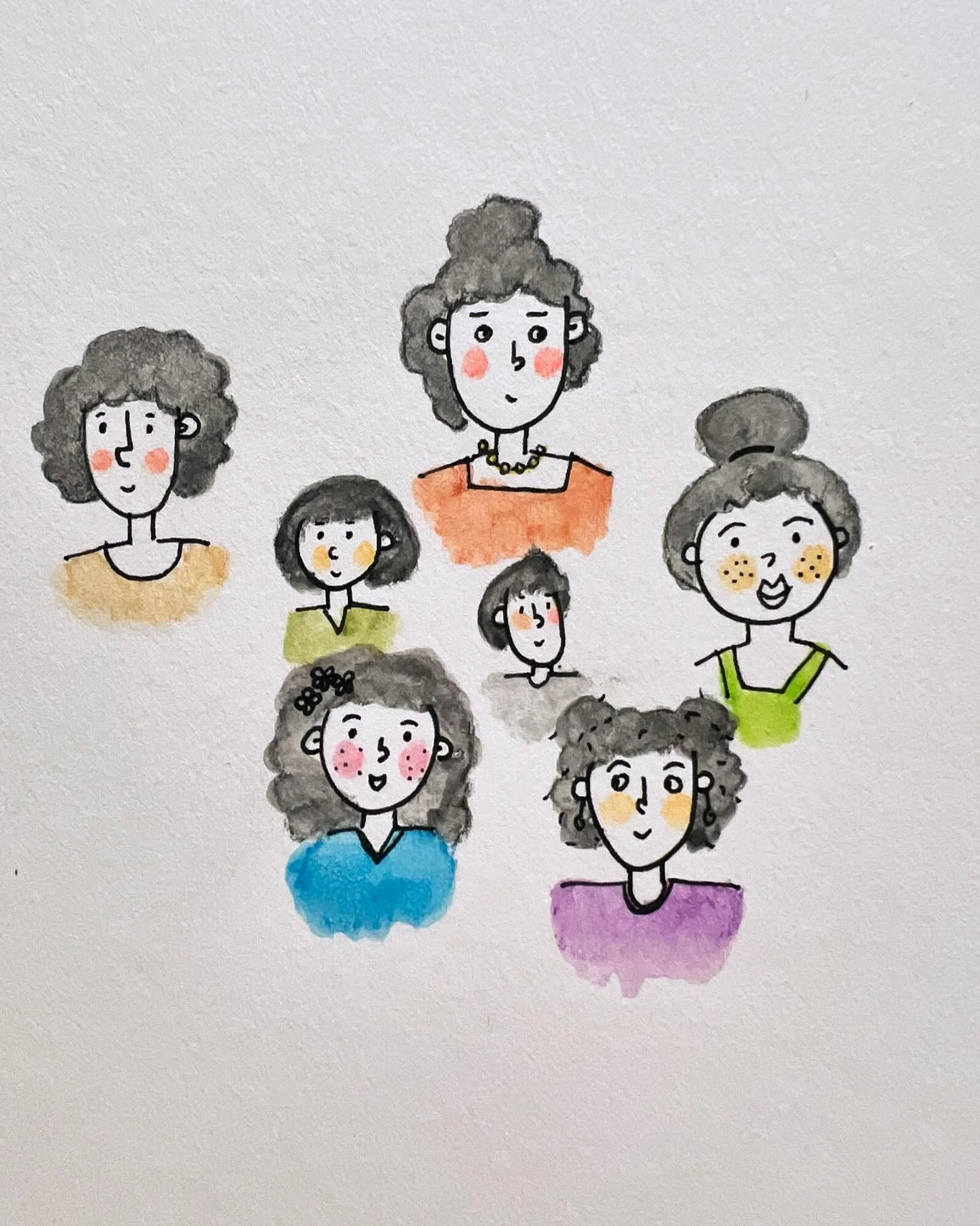 Bought myself some watercolor pencils to play with for face doodles ☺️

#dailydoodles #watercolors