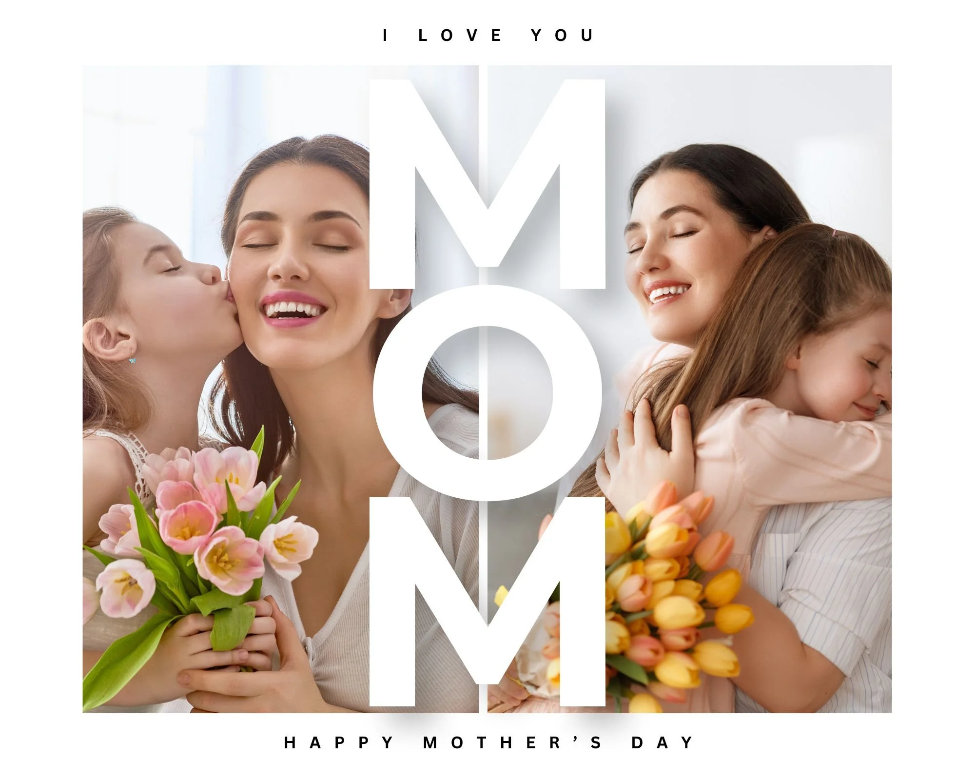 White HappyMother's Day Greeting Photo Collage.jpg