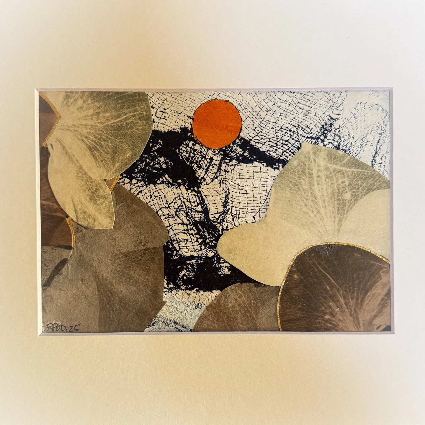 &ldquo;Midsummer&rdquo;

🦋 Mixed Media Collage: 
Toned Cyanotypes, Lithograph, Chine Coll&eacute;
5x7 in 8x10 Mat

I will have framed and matted prints available at @mancoscommonpress in time for The Mancos Art Market on Artists Sunday, Nov. 30th! S