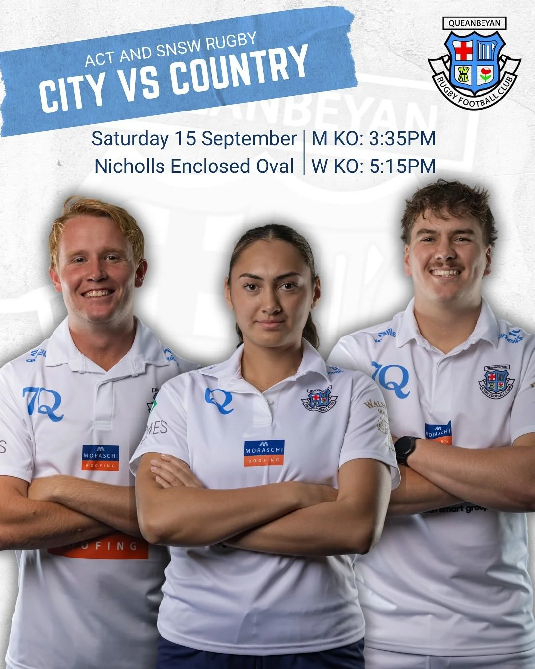 Whites out in the wild this weekend with City vs Country, u19s and can&rsquo;t forget our mighty u10s Grand Final @queanbeyanwhitesjuniors