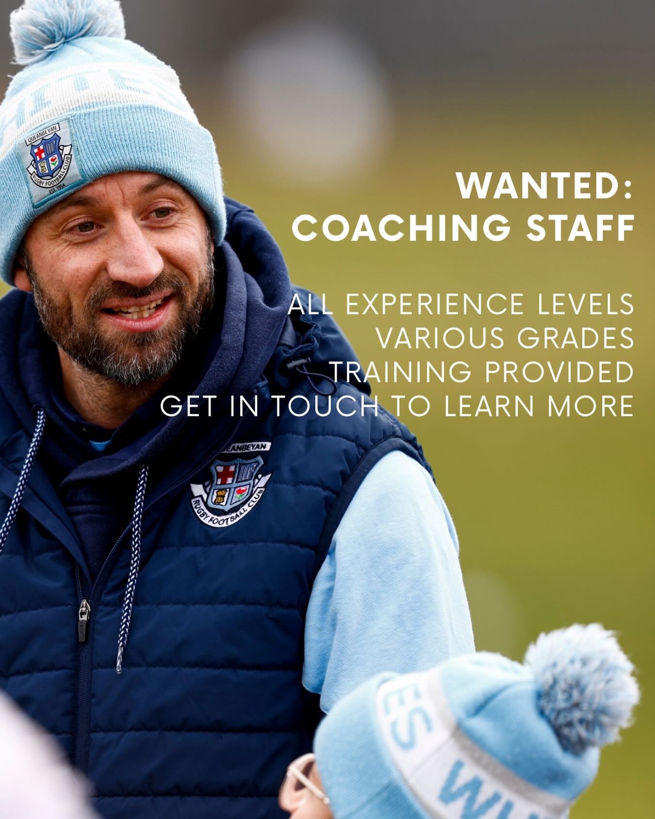 Keen to coach this season?
We&rsquo;re looking for experienced coaches to join our ranks. Send an email to president@queanbeyanwhitesrugby.com.au or drop us a DM if you&rsquo;re interested.