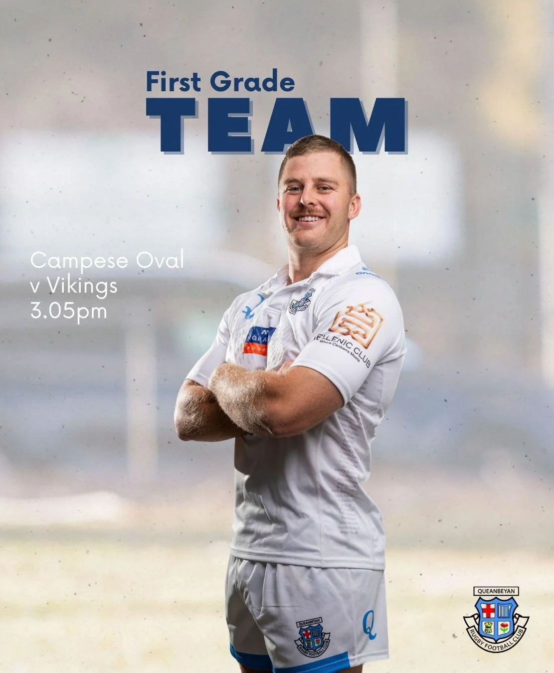 Round 7 at home ⚪️🔵
First Grade take on Vikings this weekend at Campese Oval as part of our Family &amp; Community Round, proudly supporting RUN DIPG.
Get down and get around a massive day at home!