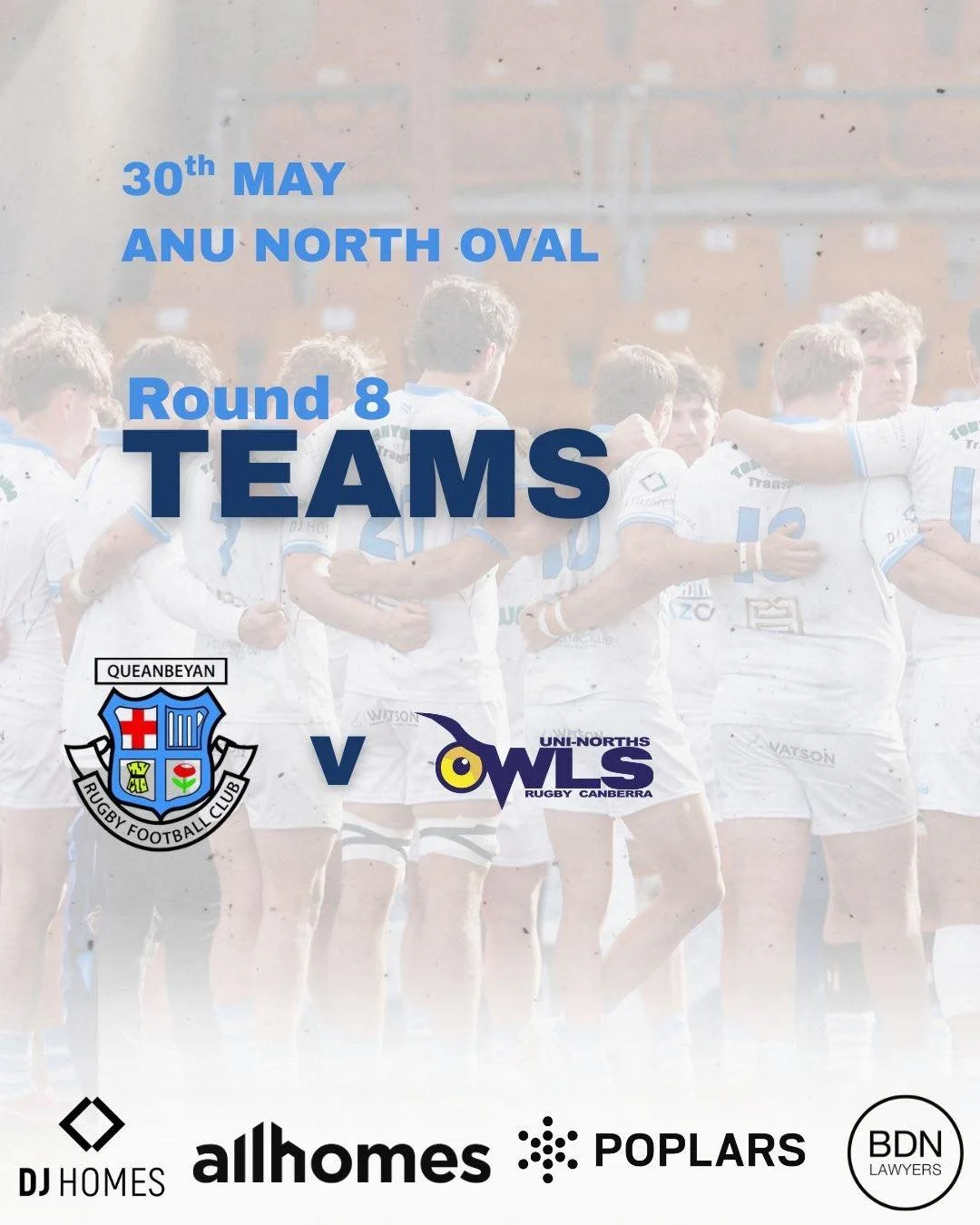 Round 8 Team Lists 🏉
2nd Grade &amp; Colts hit the road this weekend as they take on Uni North. Check out this week&rsquo;s squads and get around the boys for another big Saturday. ⚪️🔵