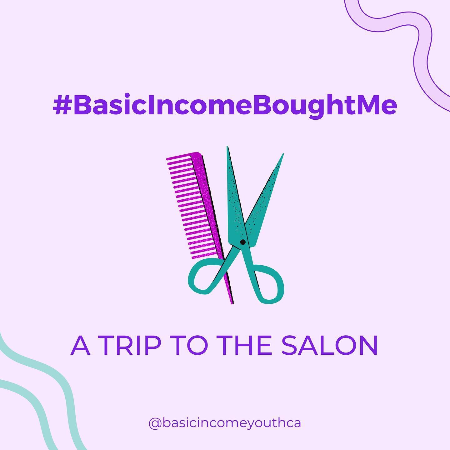 This week, we've been sharing stories about transformative purchases that allowed basic income recipients to feel comfortable, stylish, and confident in their bodies. For many, greater income security afforded new ways to care for themselves. For thi