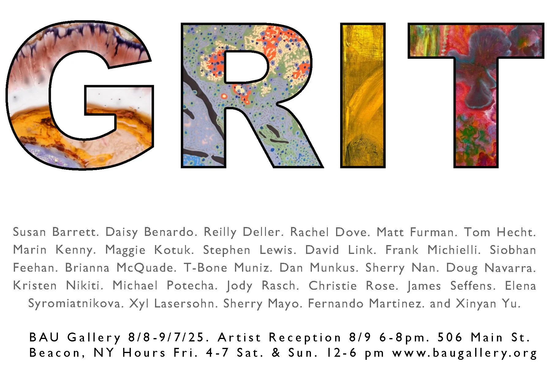 Exhibition: GRIT